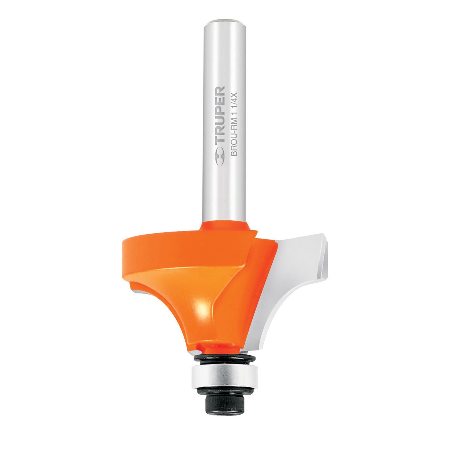Broca para router, redondeado con moldura, 1-1/4" con balero