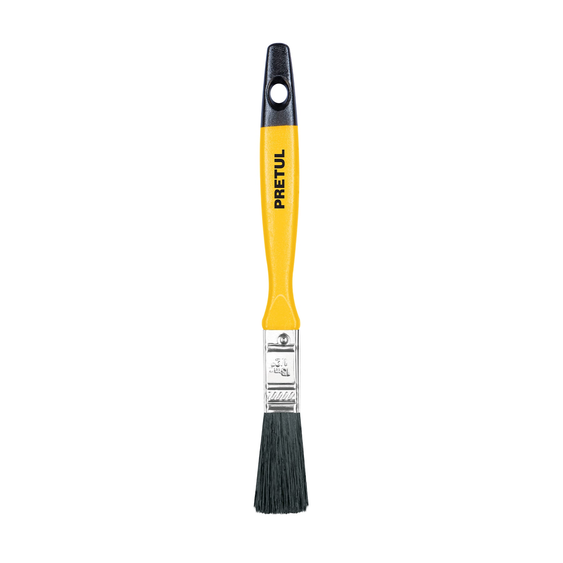 Brocha uso general de 1/2" con mango de plástico, Pretul