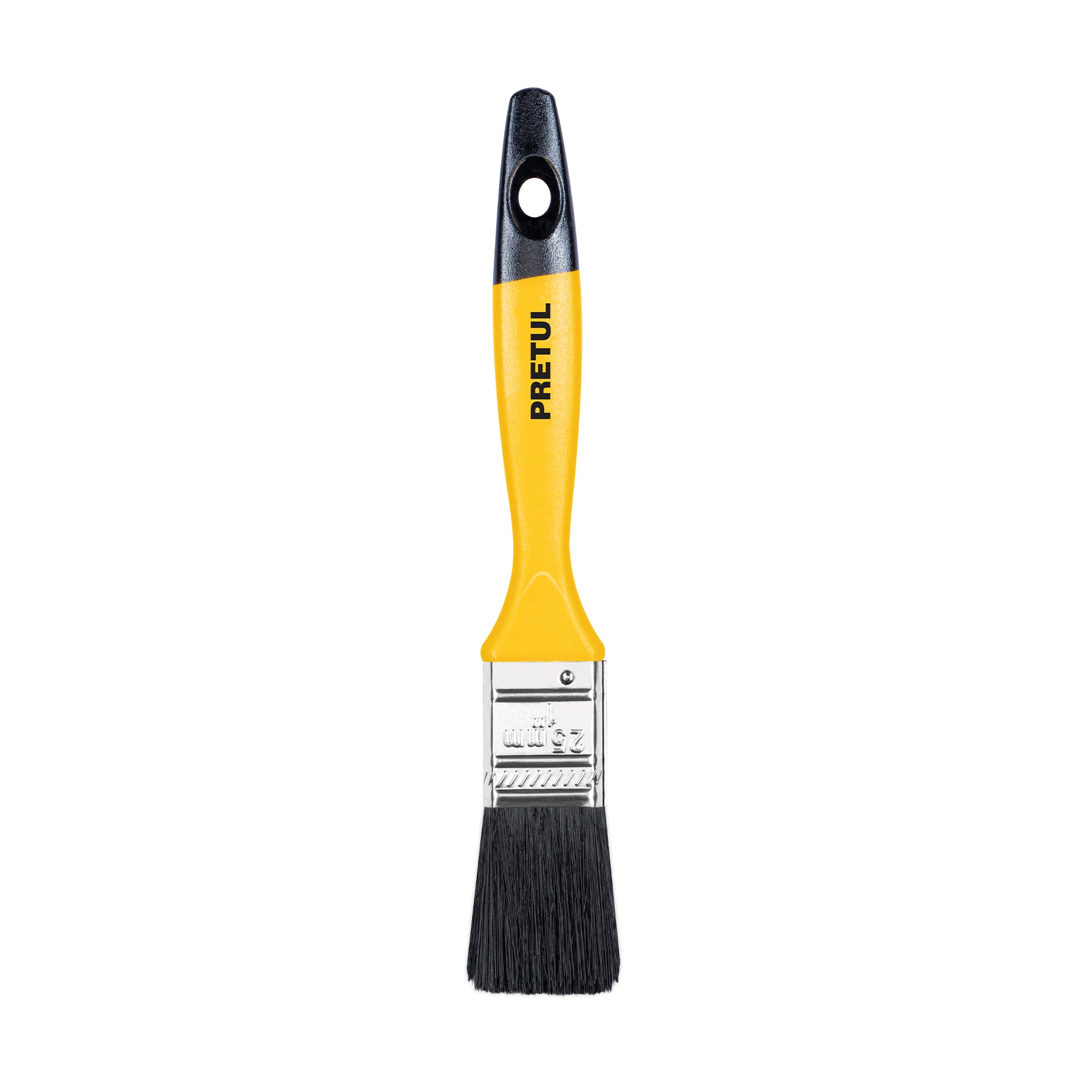 Brocha uso general de 1" con mango de plástico, Pretul