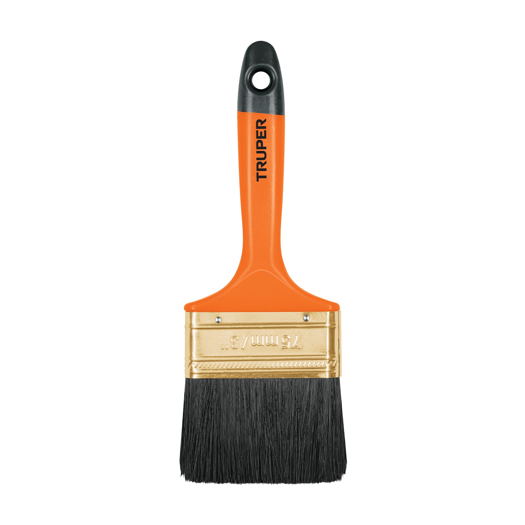 Brocha profesional de 3" con mango de plástico, Truper