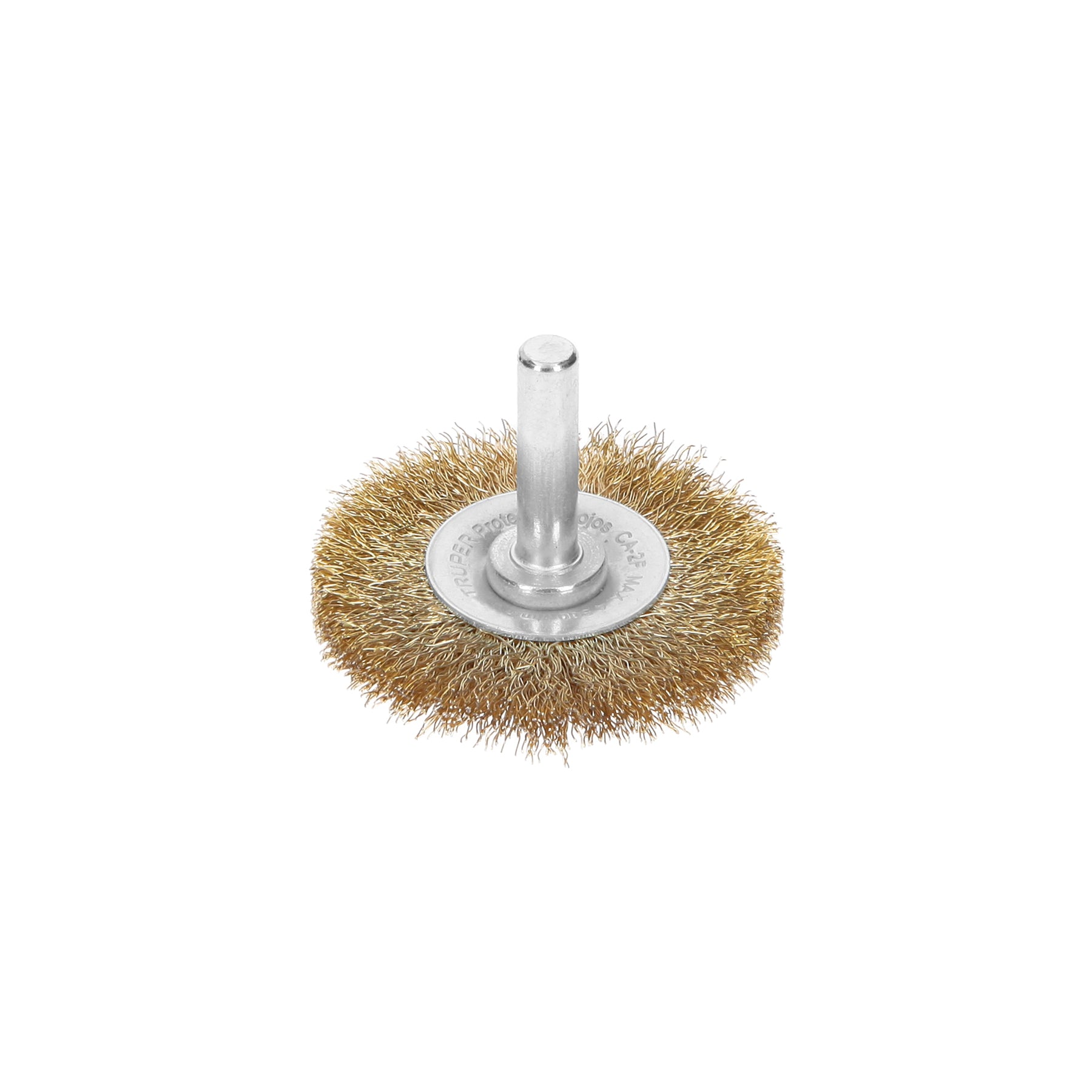 Carda circular 2" alambre fino para taladro, Truper