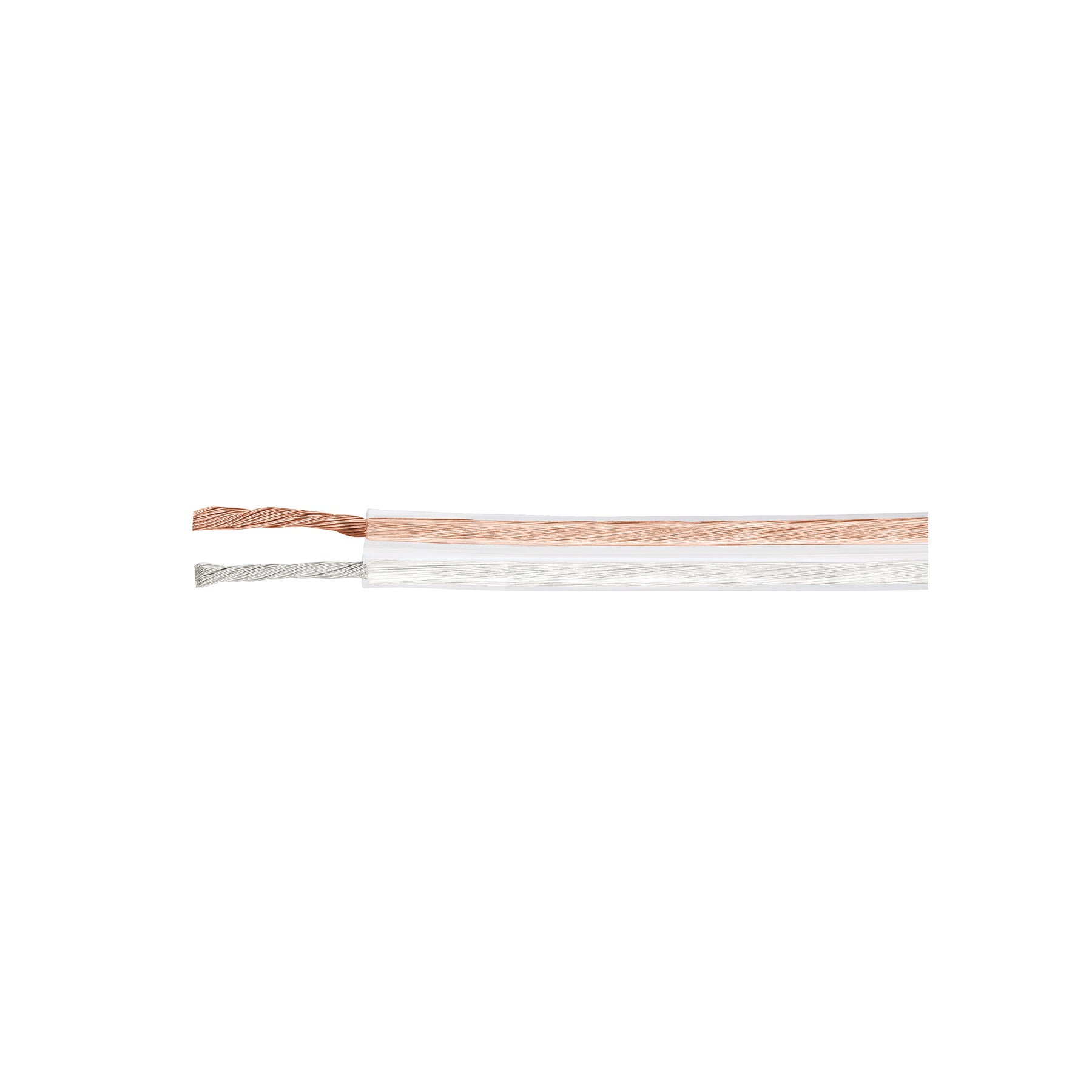 Rollo de 100 m cable polarizado transparente para bocina 18 AWG, Volteck, CABO-18P, 46270