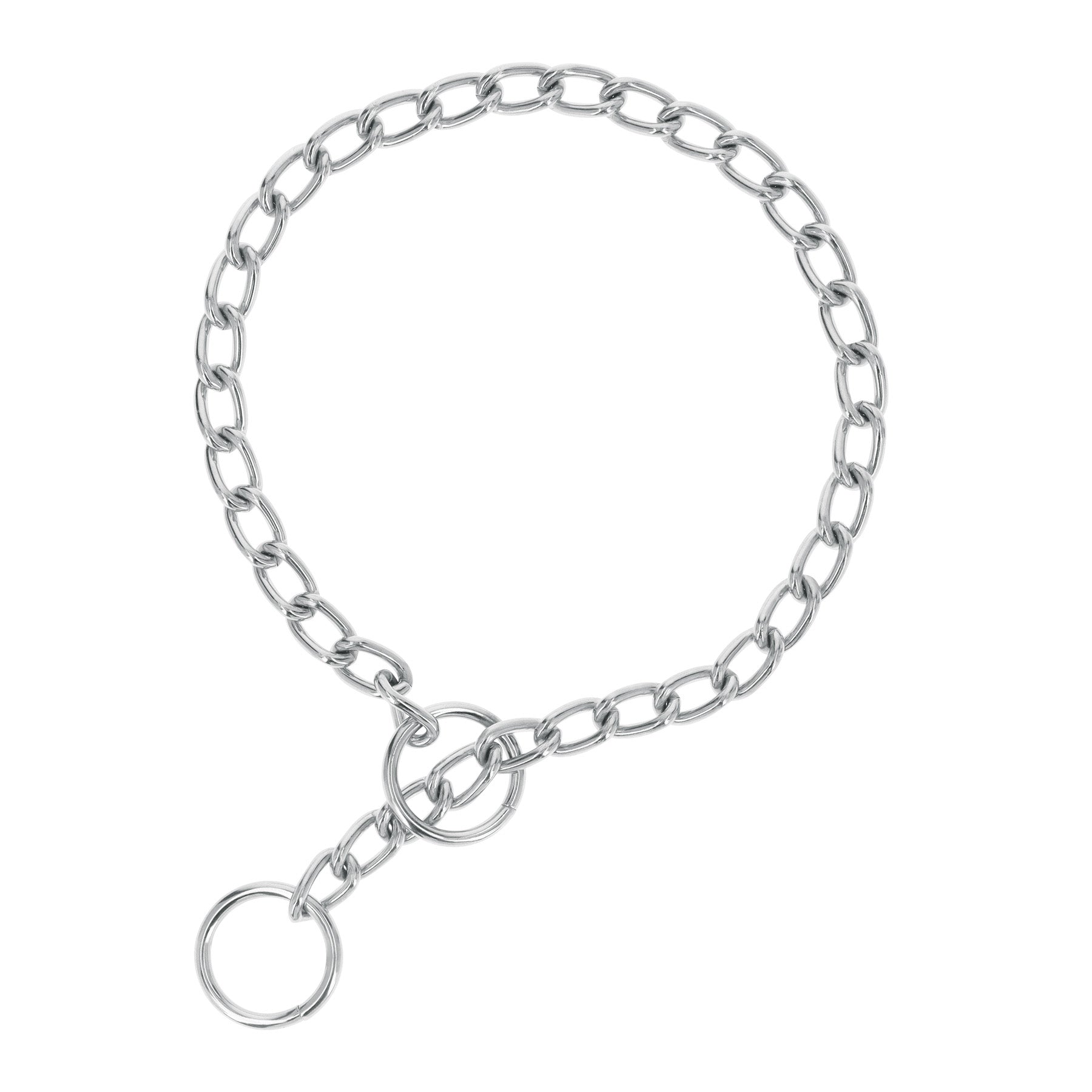 Collar de entrenamiento para perro, 50 cm, eslabón de 3 mm