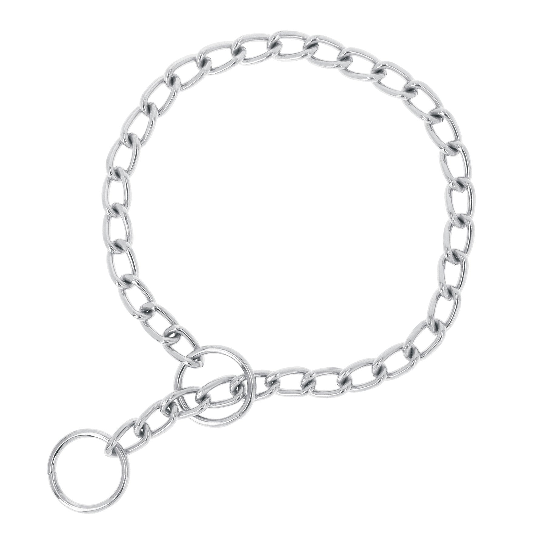 Collar de entrenamiento para perro, 55 cm, eslabón 3.5 mm