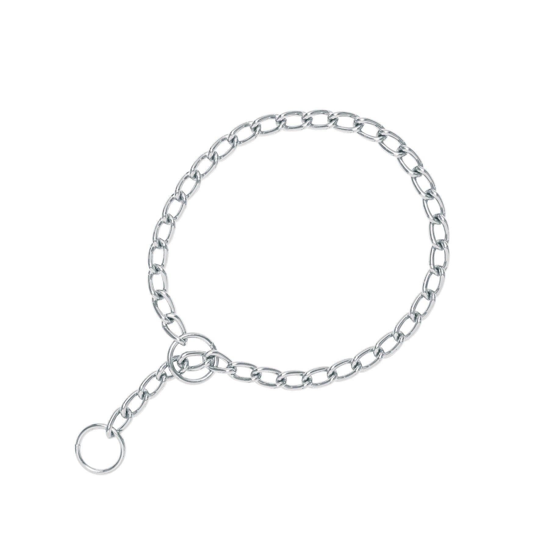 Collar de entrenamiento para perro, 60 cm, eslabón de 4 mm