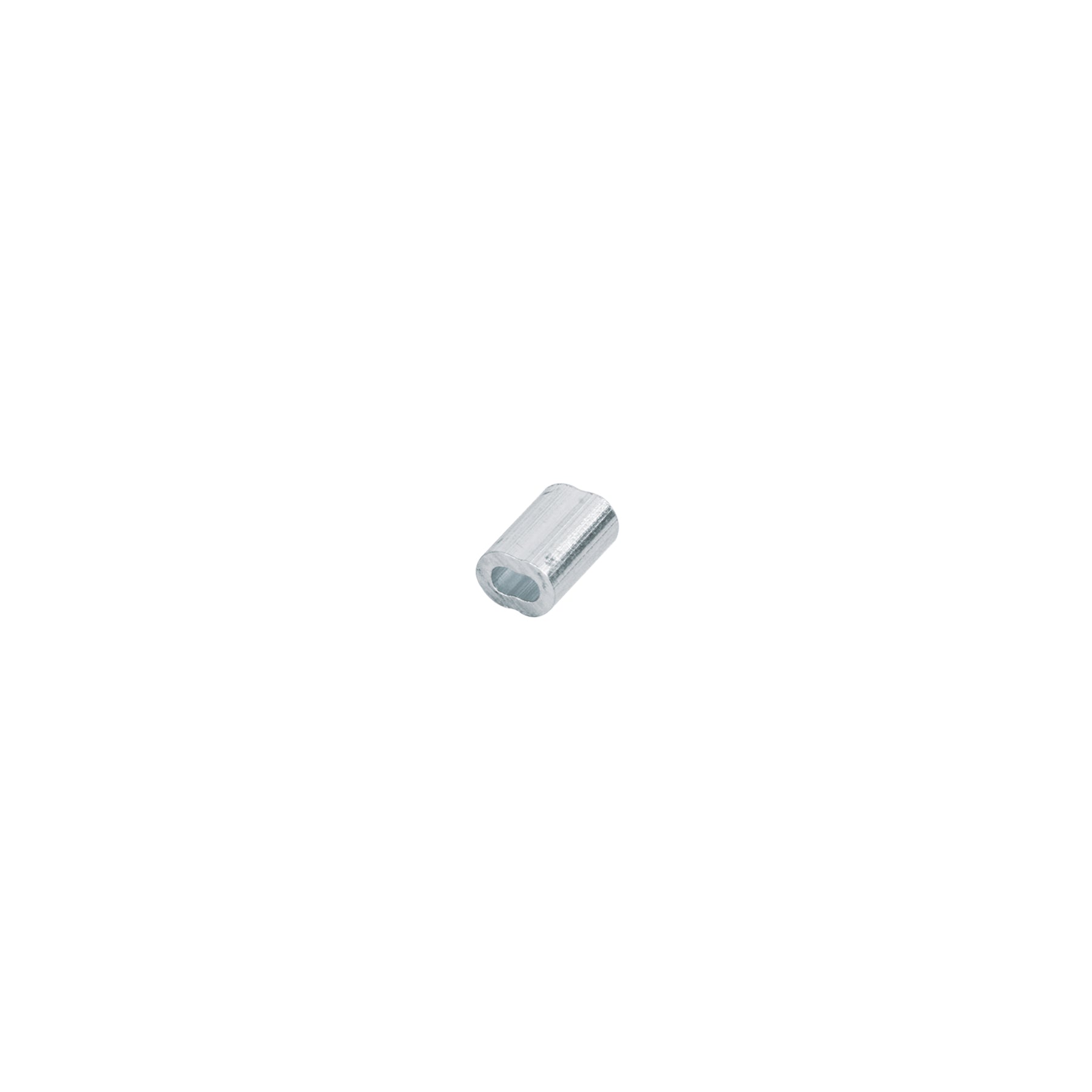 Bolsa con 50 casquillos dobles de aluminio, 1/16", Fiero