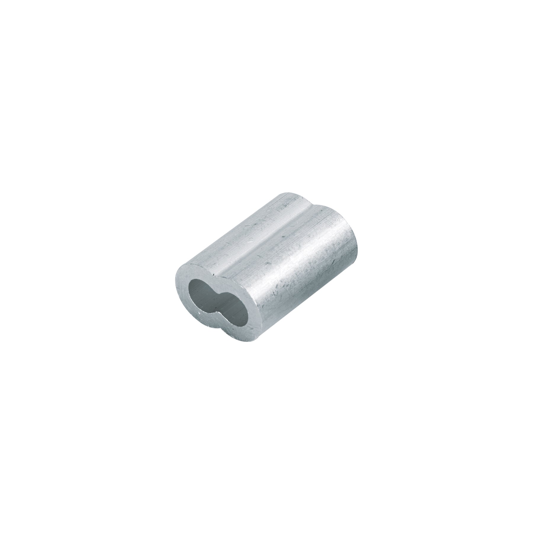 Bolsa con 50 casquillos dobles de aluminio, 1/4", Fiero