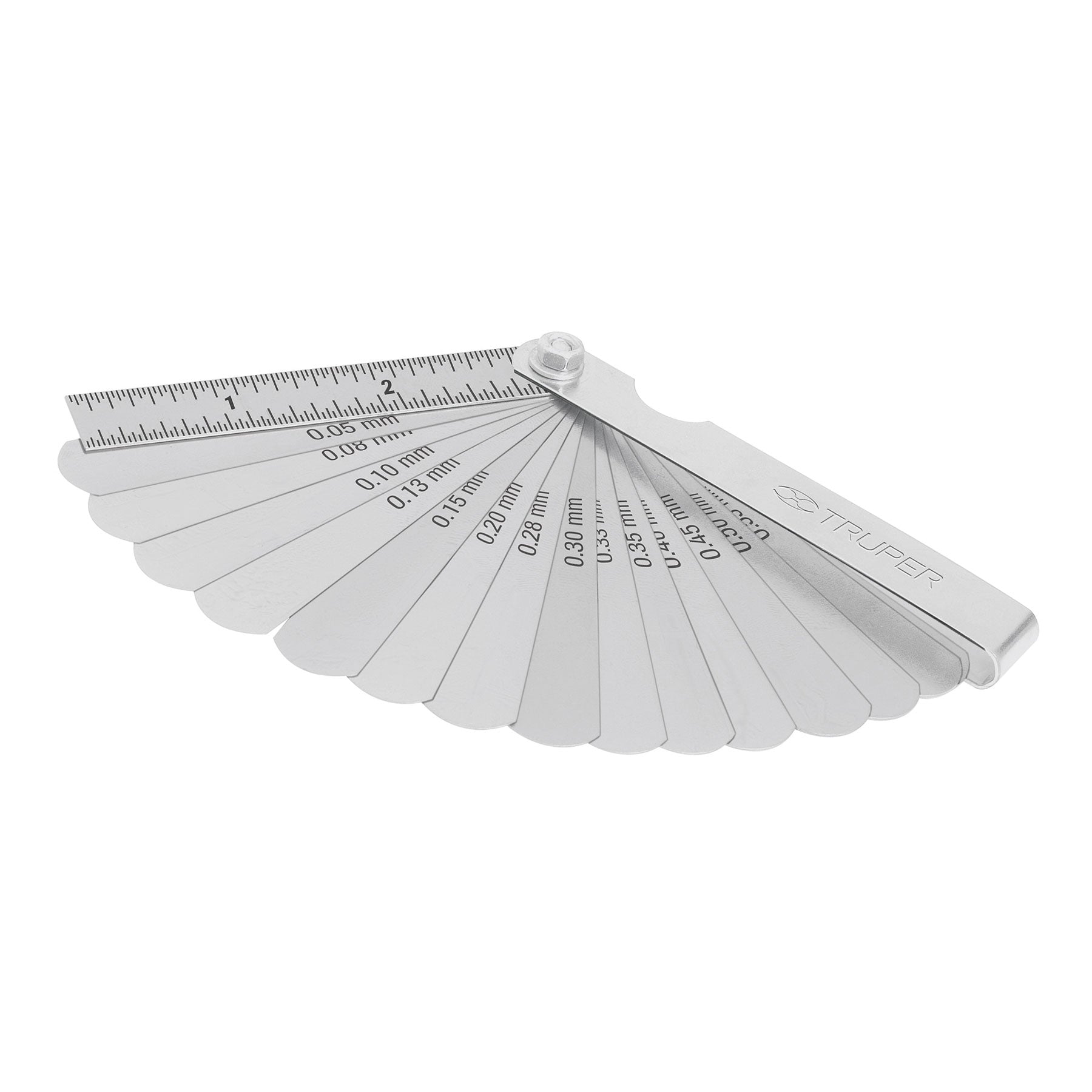 Calibrador de 15 hojas estándar / mm, Truper