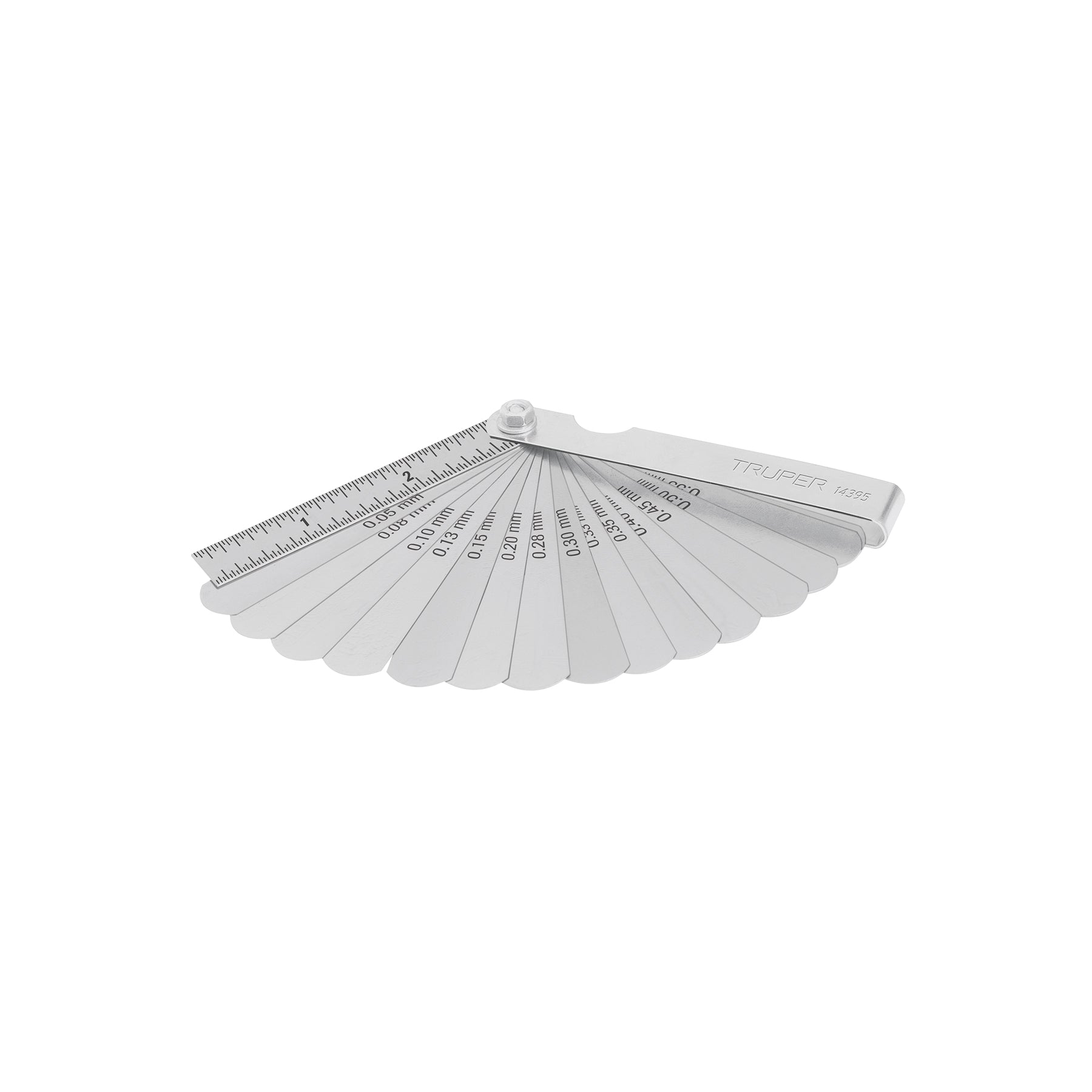 Calibrador de 15 hojas estándar / mm, Truper