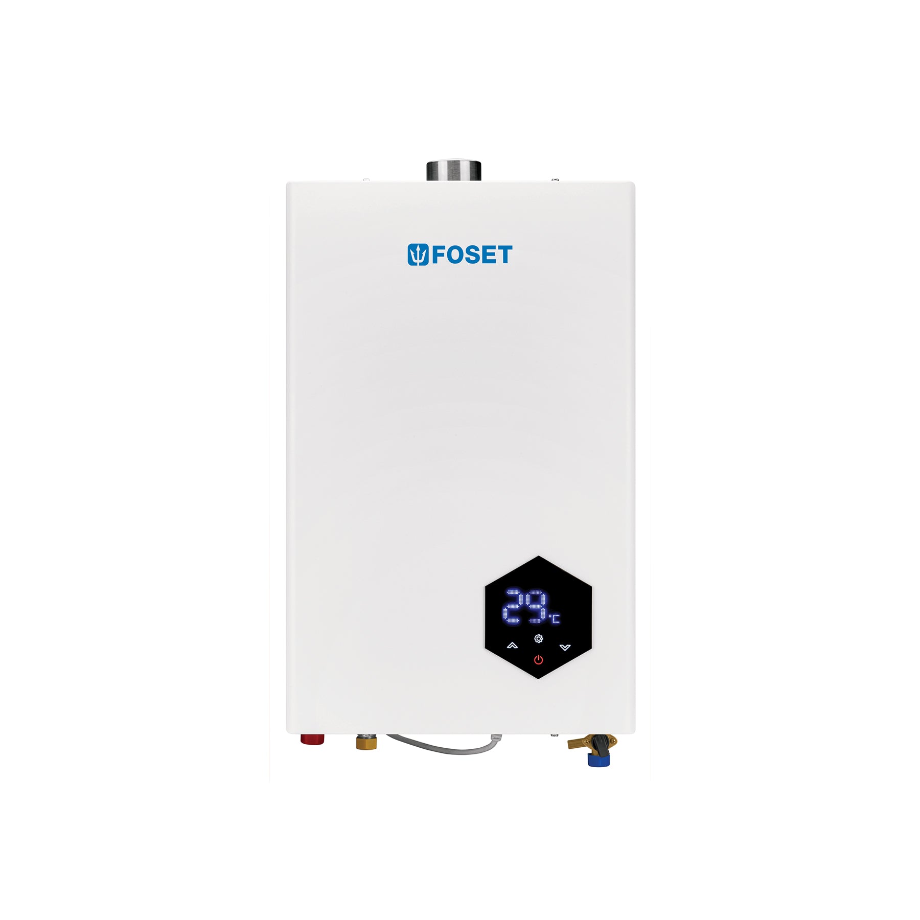 Calentador instantáneo modulante, 14L, 2 serv, gas LP, Foset, CALE-14IM, 48015