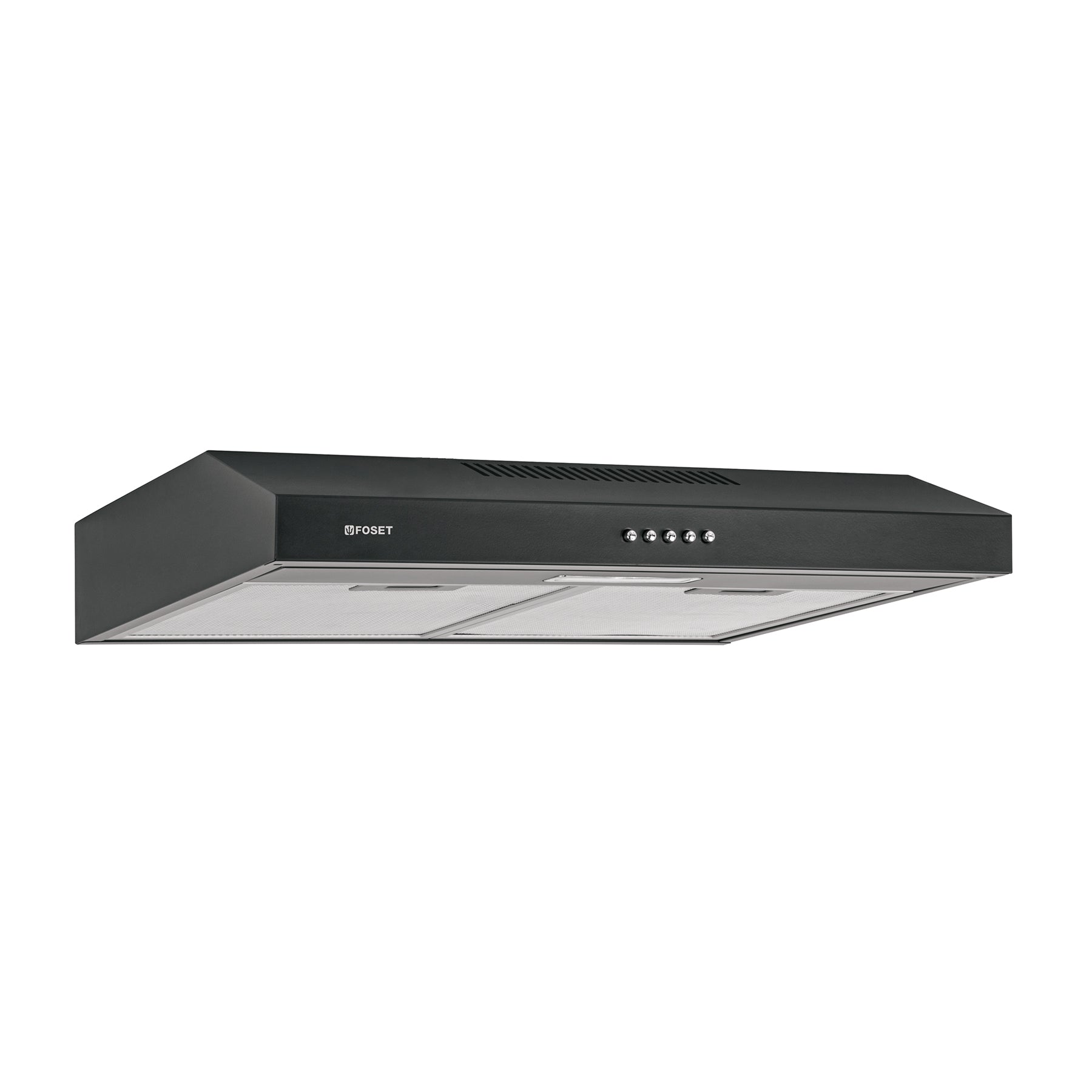 Campana extractora 60 cm, empotrable, negra, Foset, CAME-60M, 49488