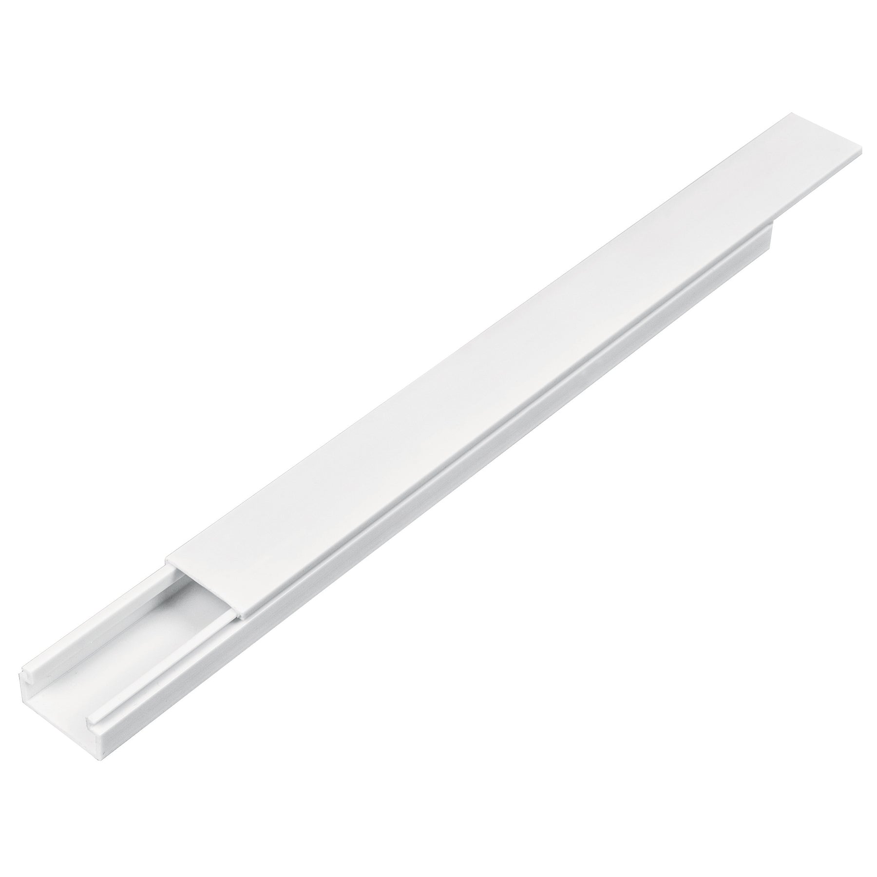 Canaleta de 1 vía 10 x 20 mm, con adhesivo, Volteck, CAN-1020A, 46284