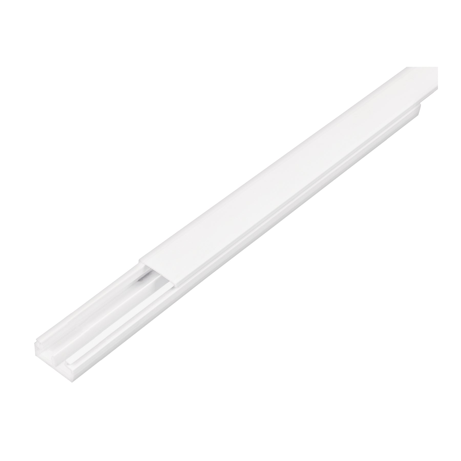 Canaleta de 2 vías 10 x 20 mm, con división, Volteck, CAN-1020D, 46283