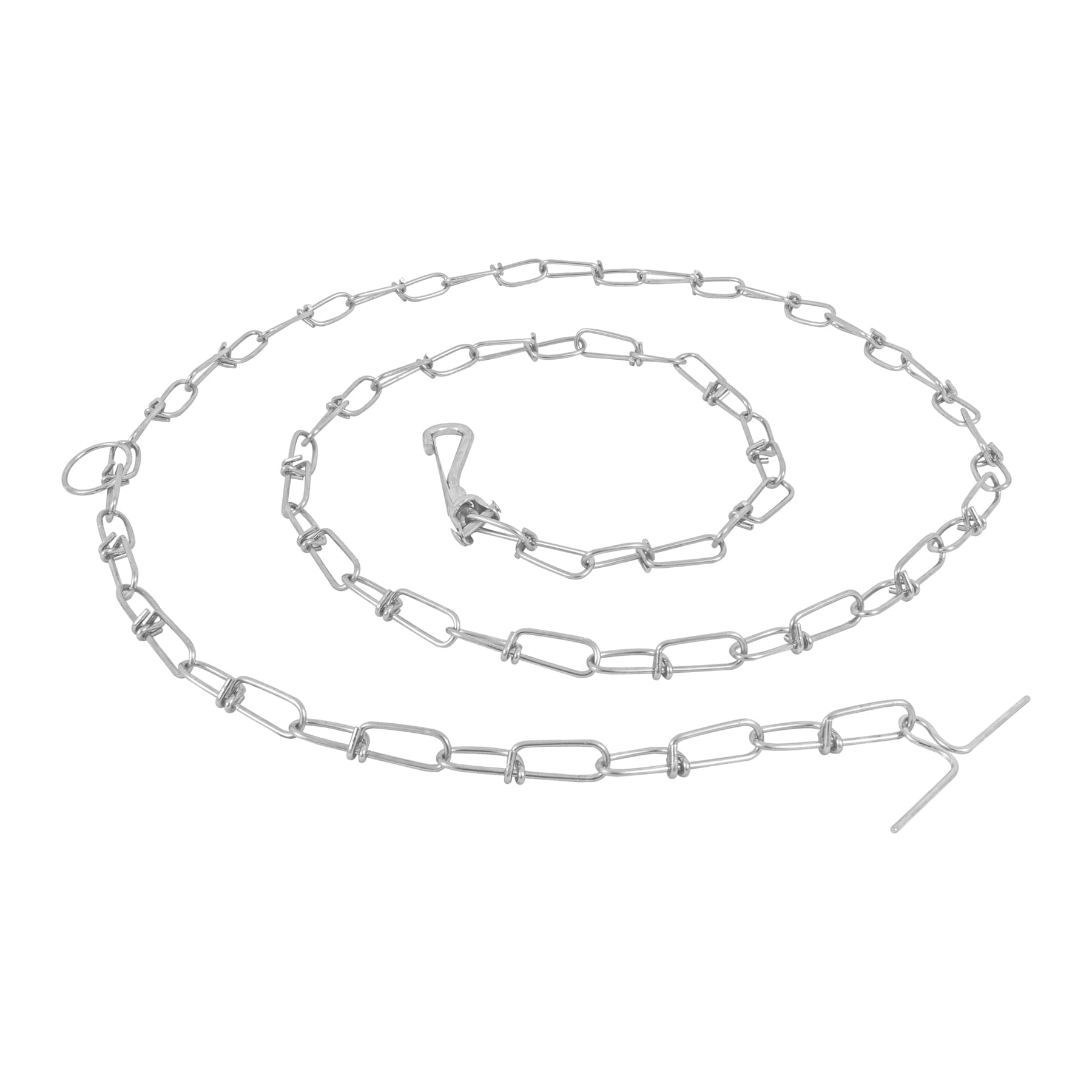 Cadena de 1.8 m de amarre para perro, 2.4 mm, Fiero