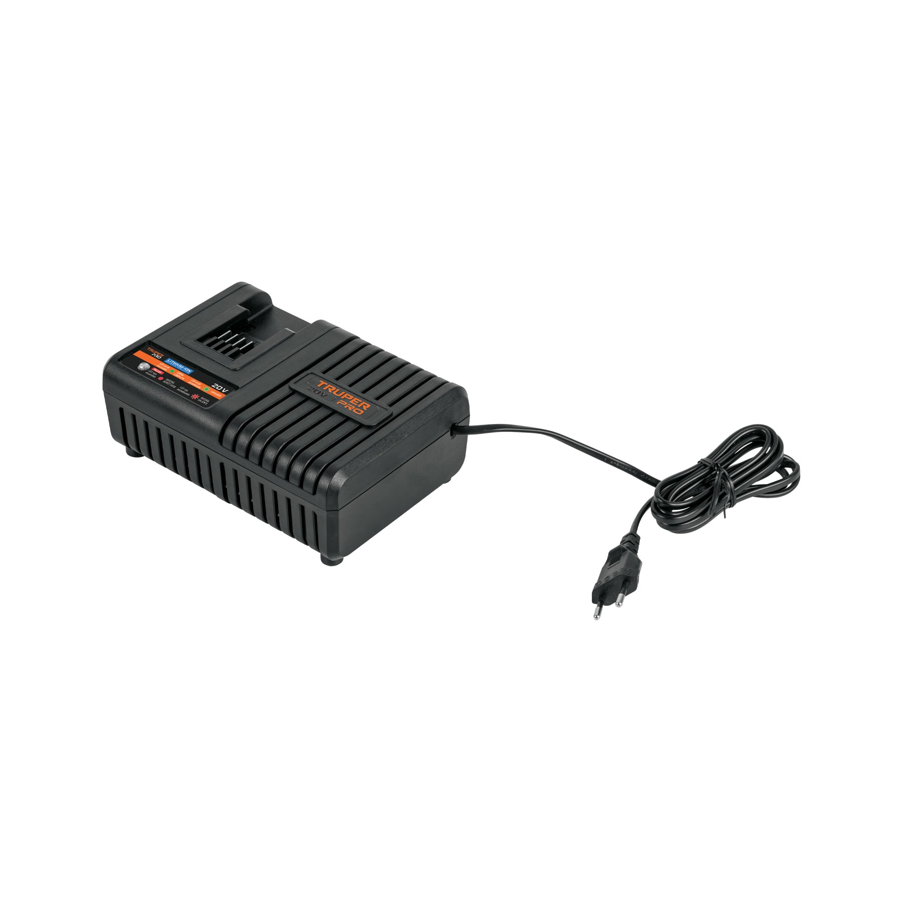 Cargador rápido de baterías de ion litio 20V, Truper PRO