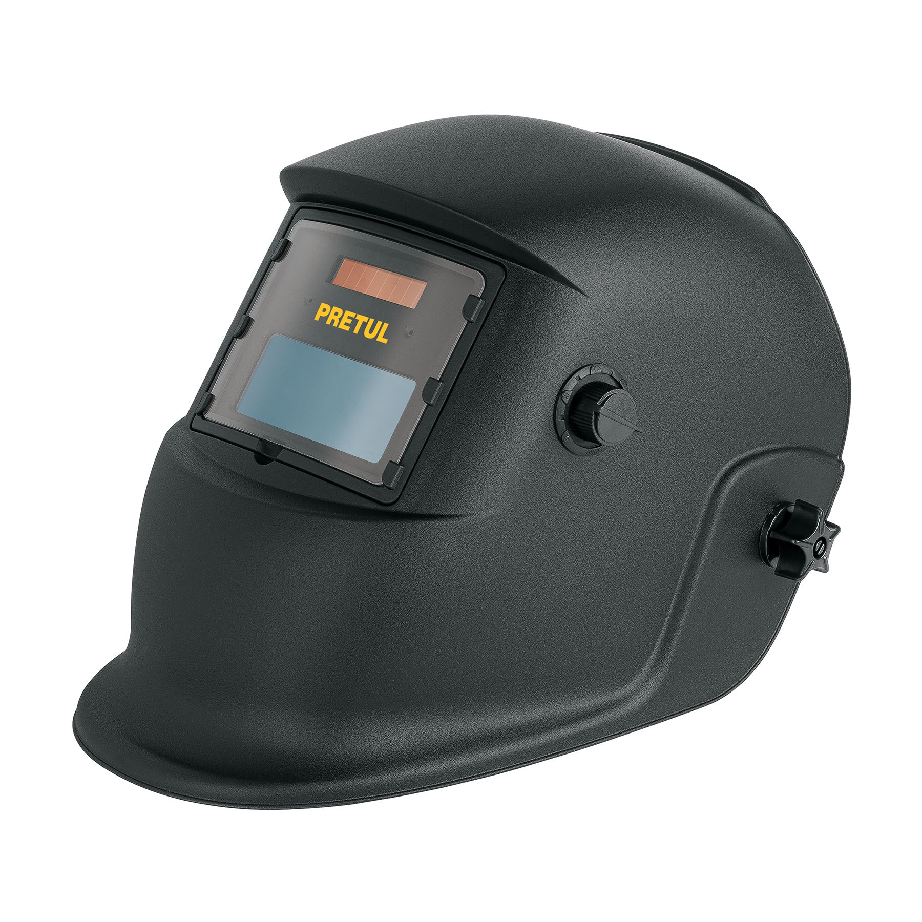 Careta electrónica para soldar, sombra 9 a 13, Pretul