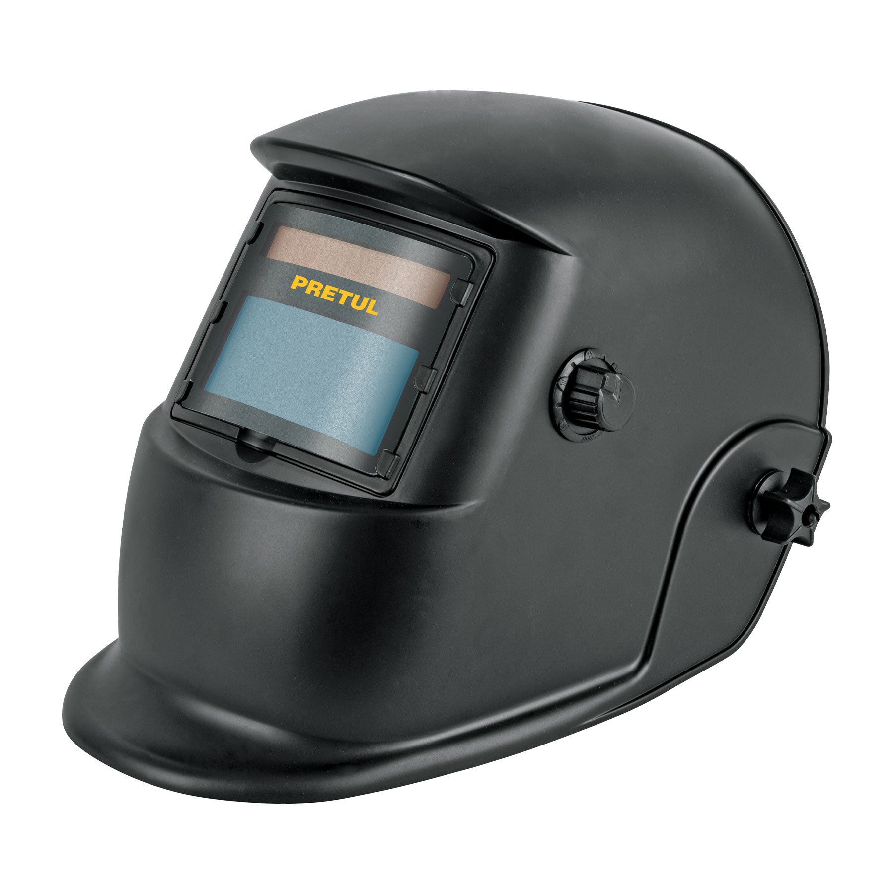 Careta electrónica para soldar, semiprofesional, 9 a 13, Pretul