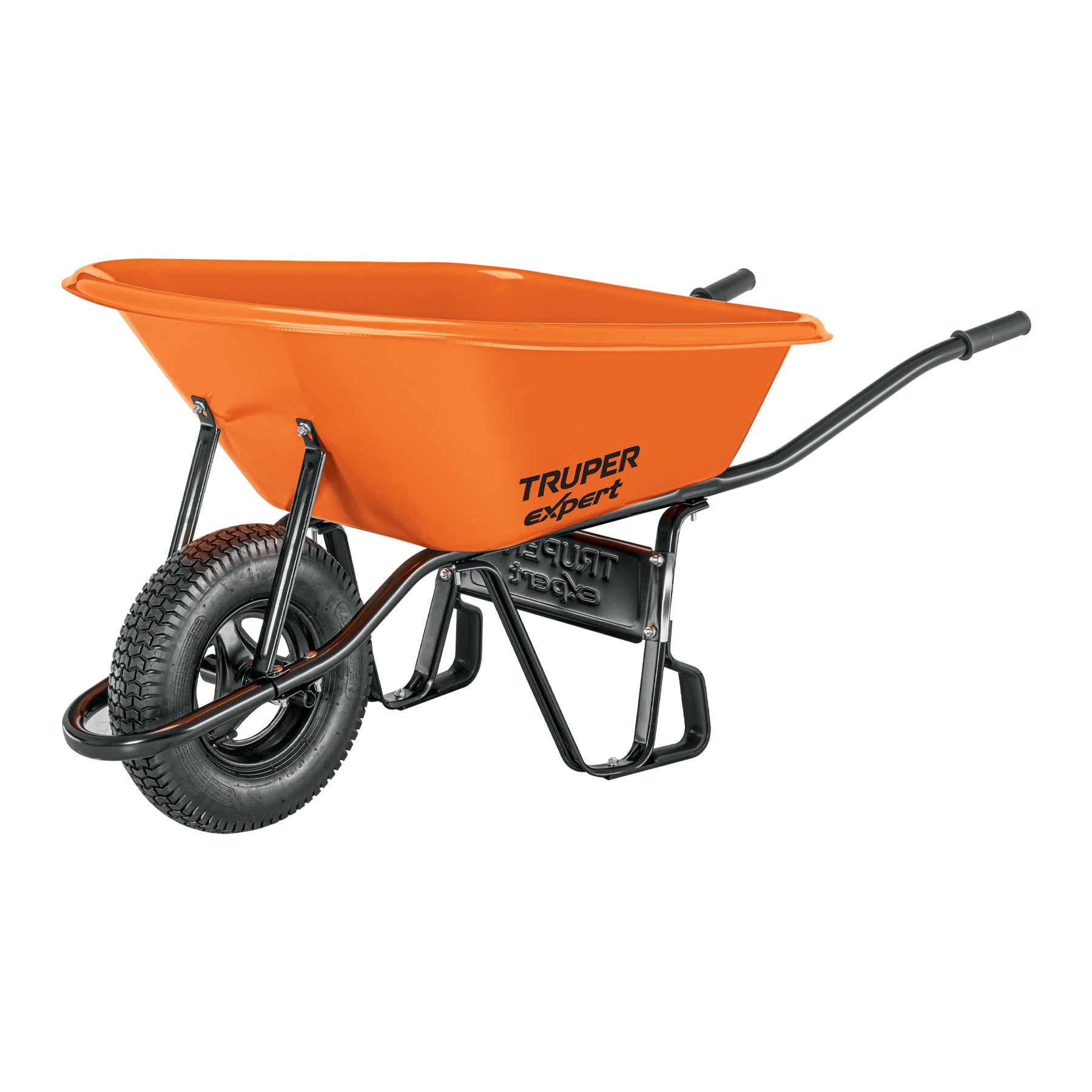 Carretilla 6ft3 Expert plástica, neumática, bastidor tubular