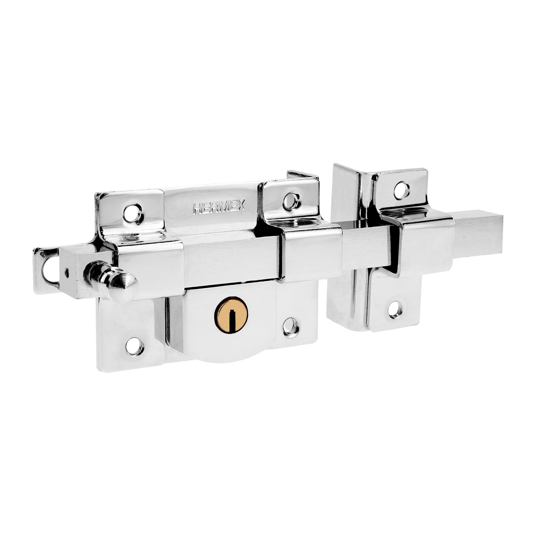 Cerradura de barra libre, derecha, blíster, Hermex, CB-45DB, 43517
