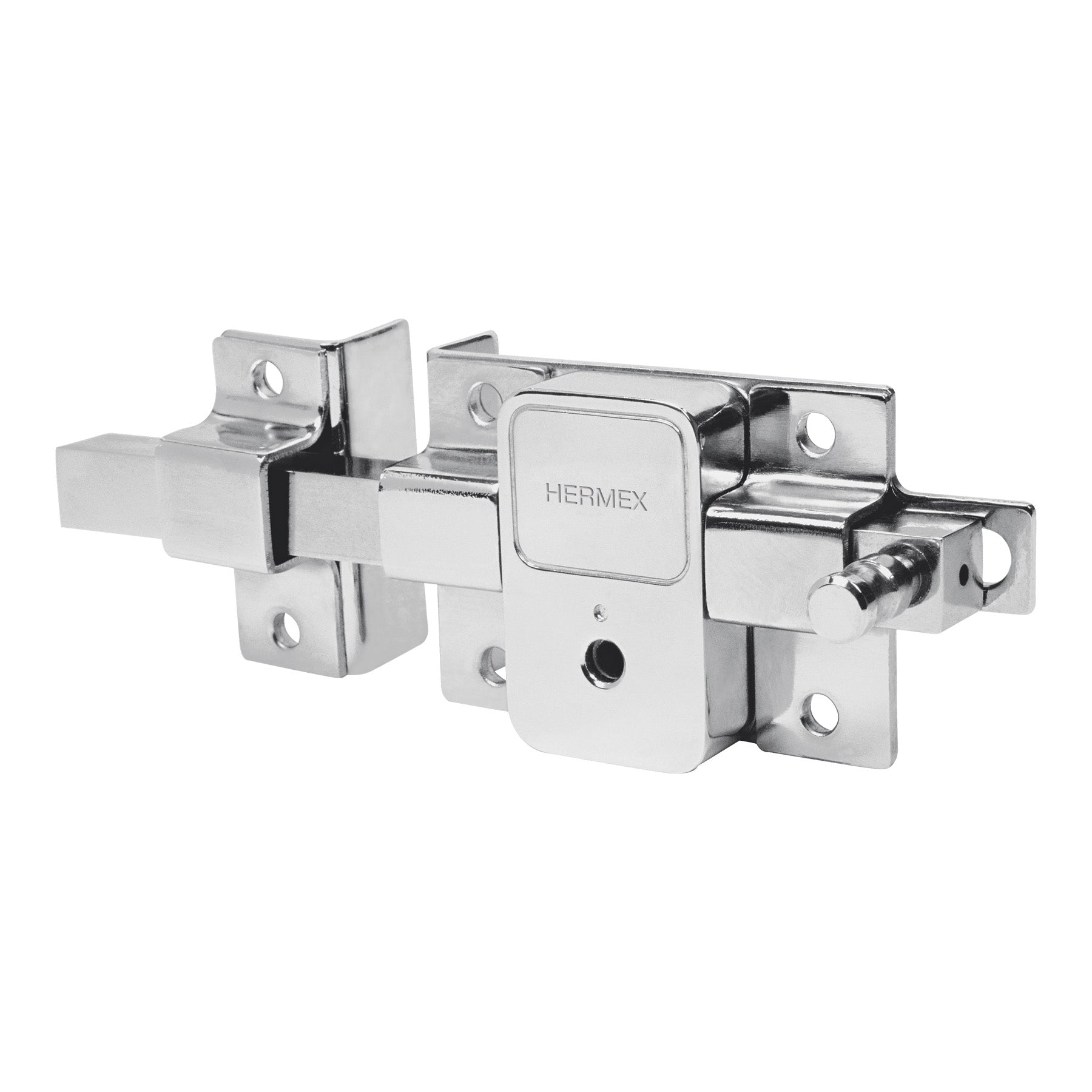 Cerradura de barra fija, llave tetra, izquierda, Hermex, CB-50I, 43512