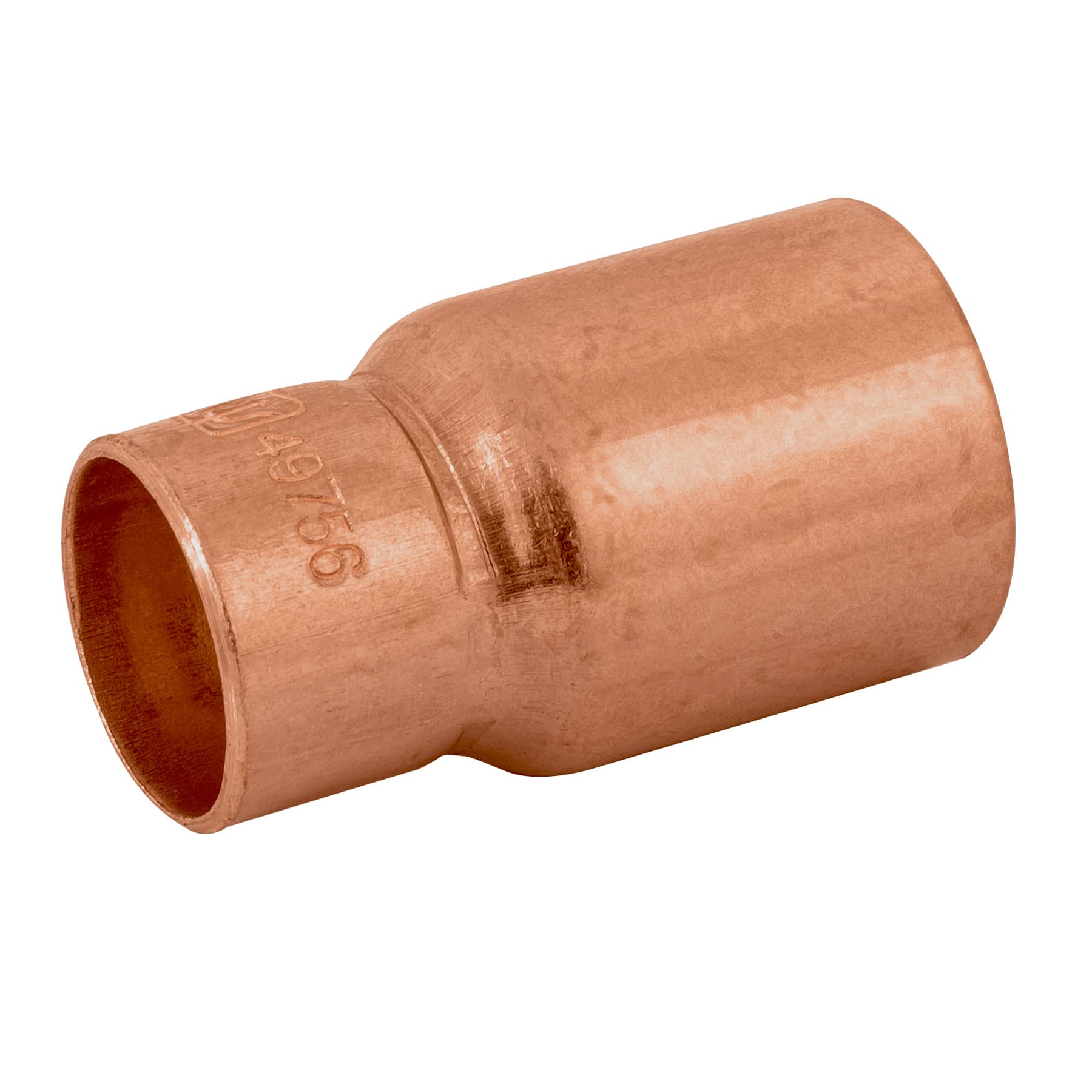 Reducción bushing de cobre 3/4 x 1/2", Foset, CC-231, 49756