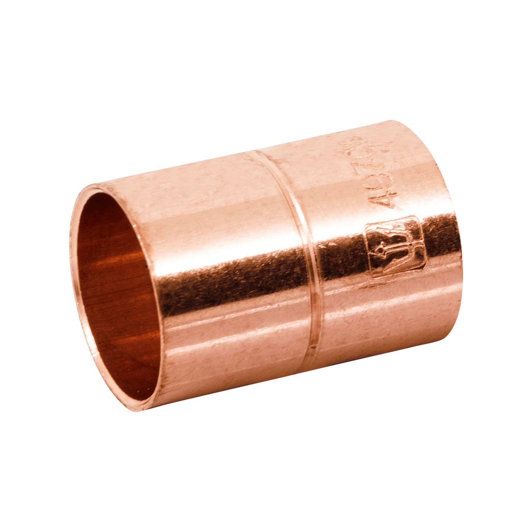 Cople de cobre 1/2", con ranura, Foset, CC-261, 49700