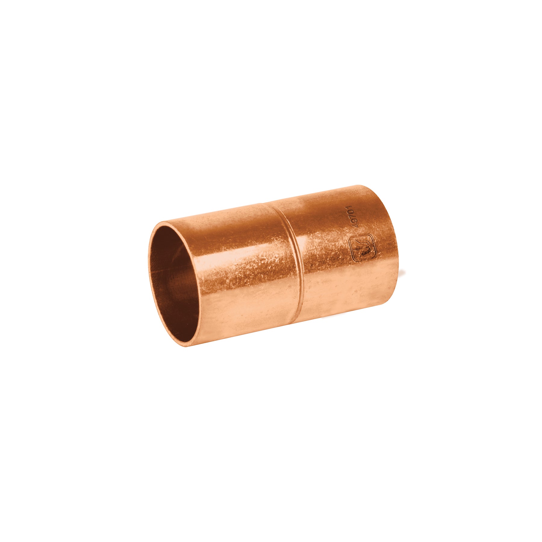 Cople de cobre 3/4", con ranura, Foset, CC-262, 49701