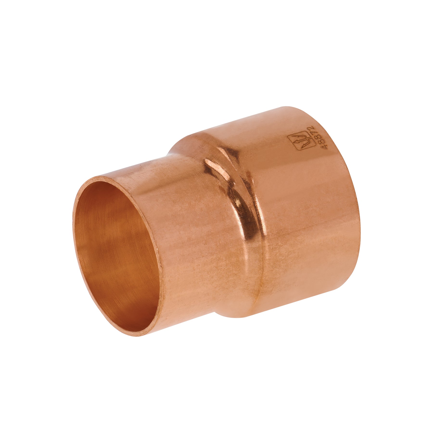 Cople reducción campana cobre 1-1/2"x1-1/4, Foset