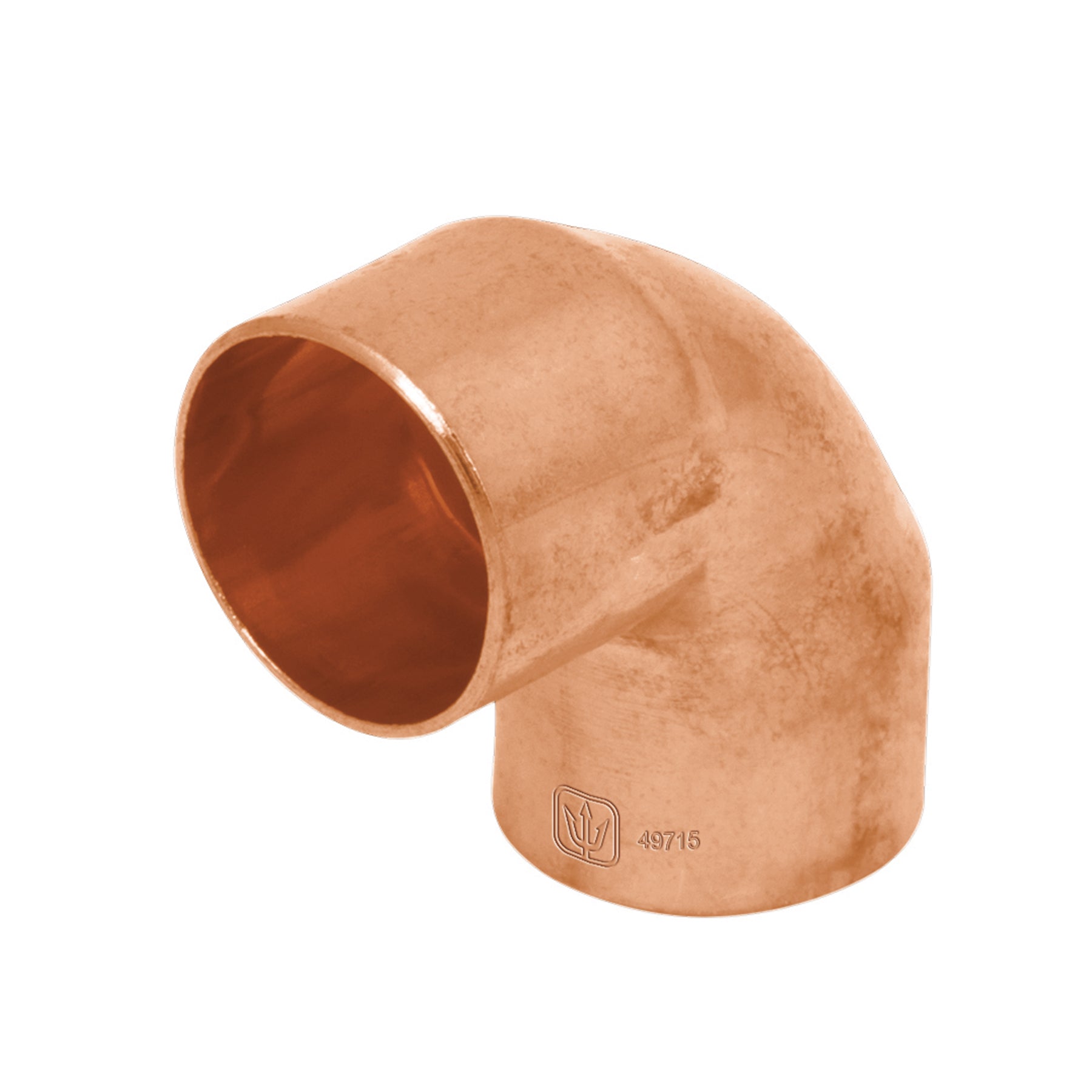 Codo 90∞ de cobre de 3/4", Foset