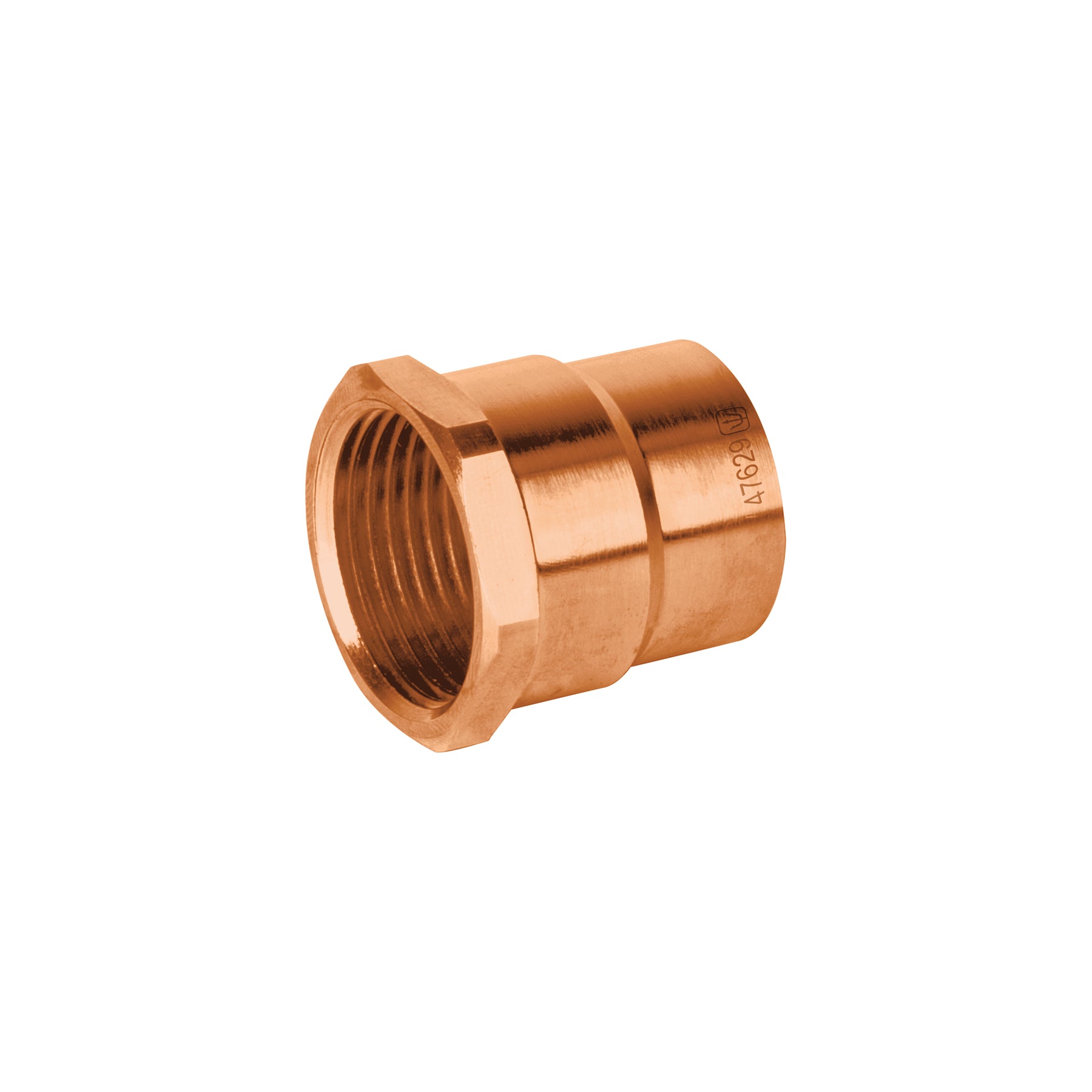 Conector de cobre de rosca interior 3/4" BASIC, Foset, CC-602B, 47629