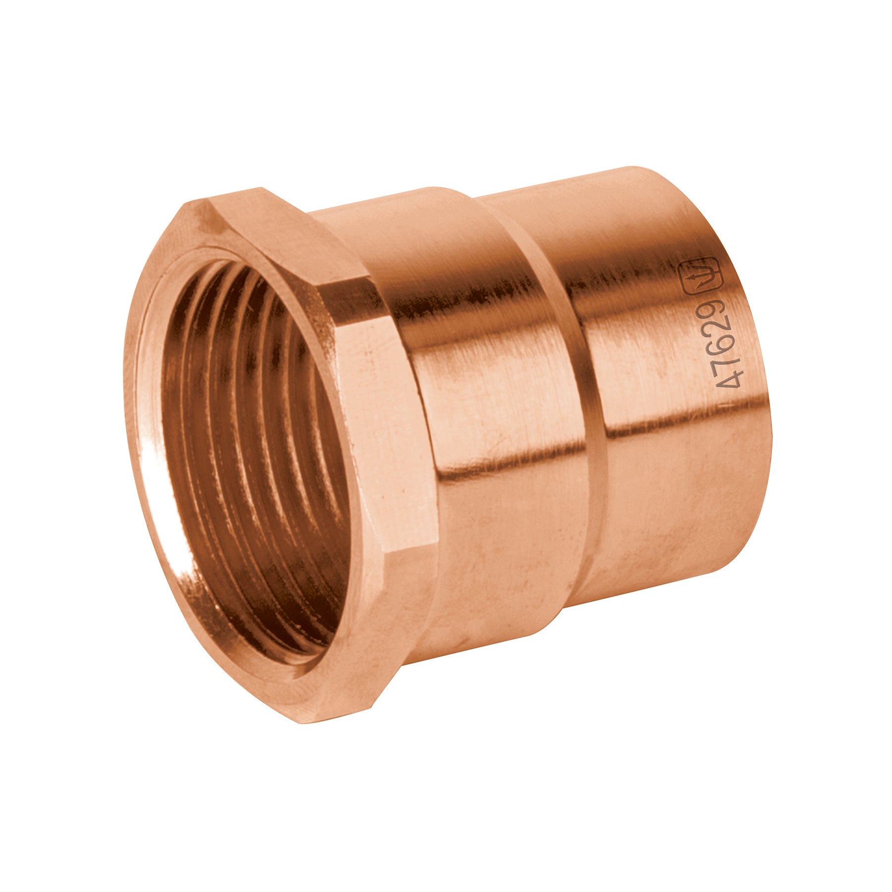 Conector de cobre de rosca interior 3/4", Foset Basic