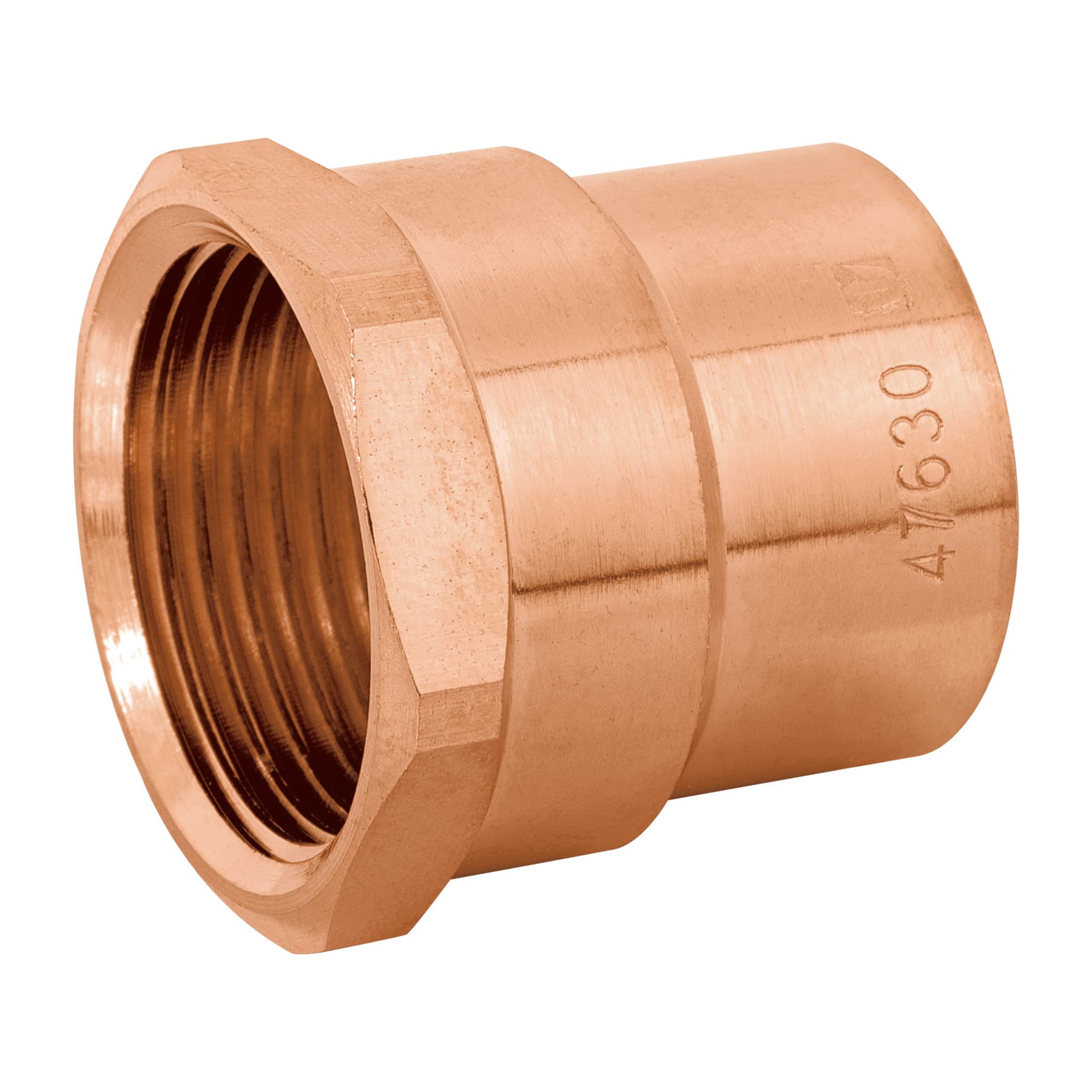 Conector de cobre de rosca interior 1" BASIC, Foset, CC-603B, 47630