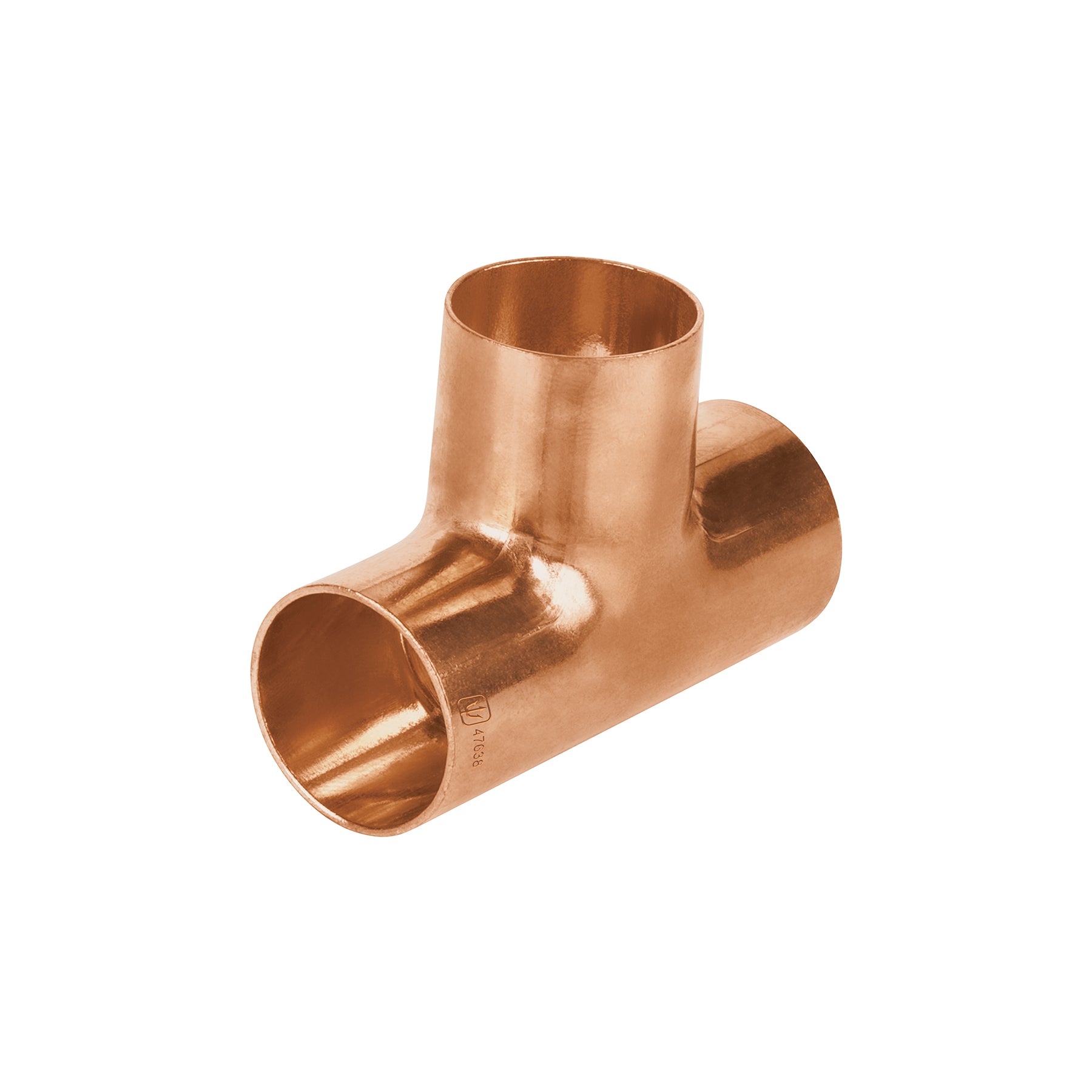 Tee de cobre sencilla de 3/4", Foset Basic