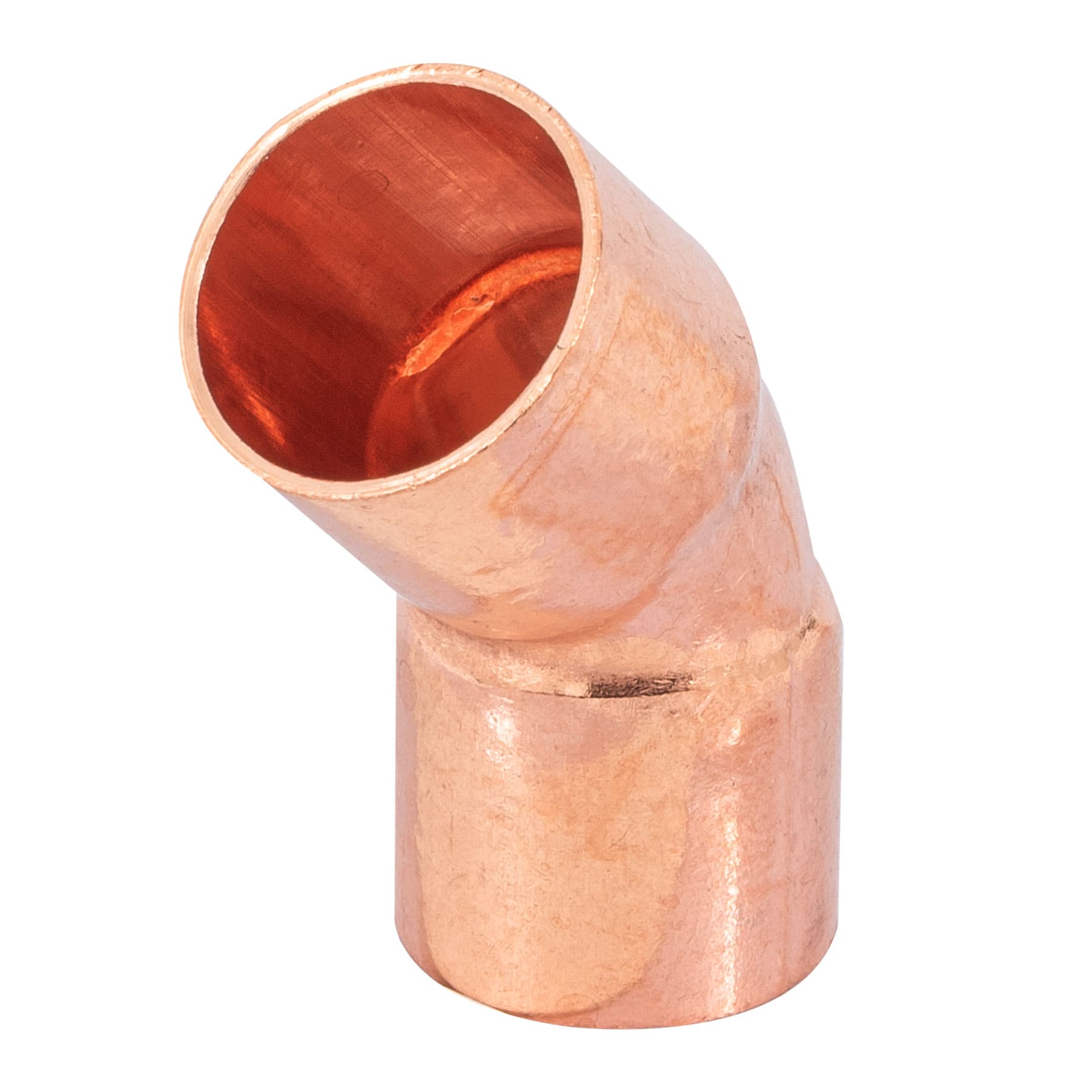 Codo 45∞ de cobre de 1/2", Foset