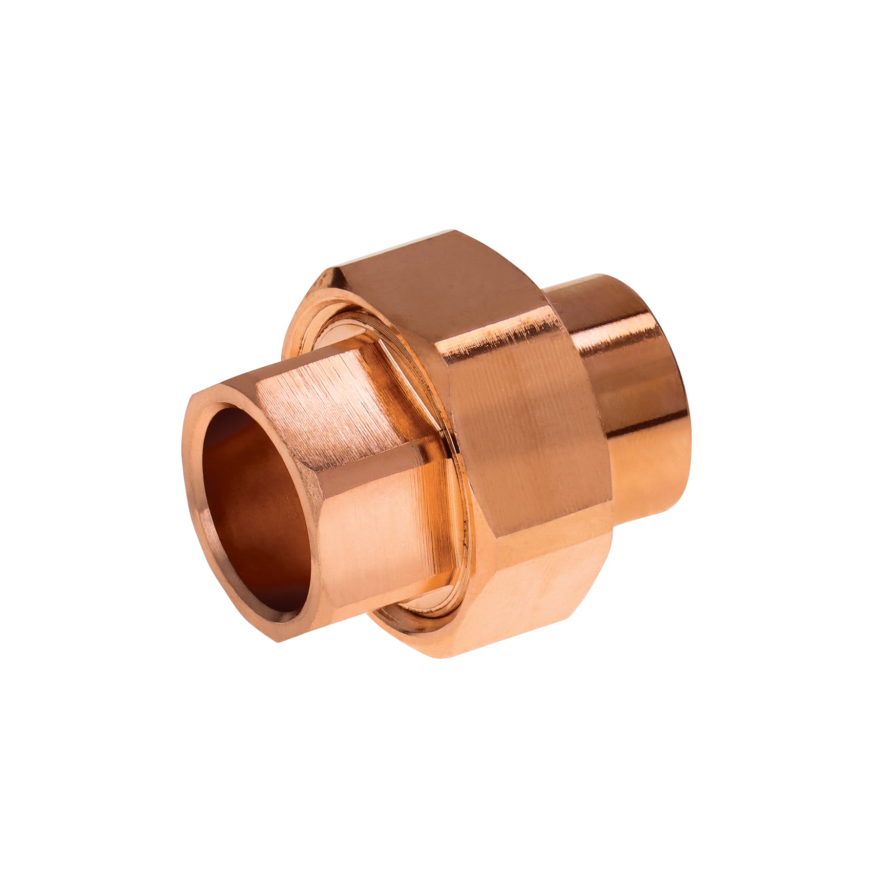 Tuerca unión de cobre de 1/2" BASIC, Foset, CC-971B, 47622