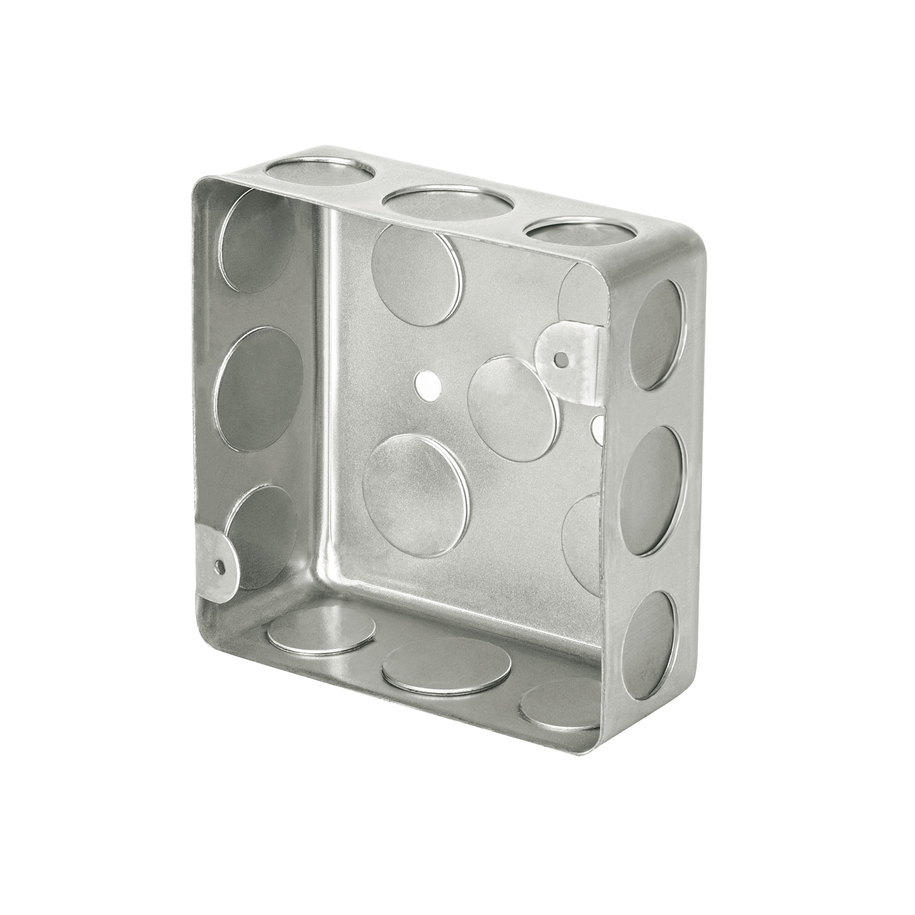 Caja cuadrada 4" x 4" económica, Volteck