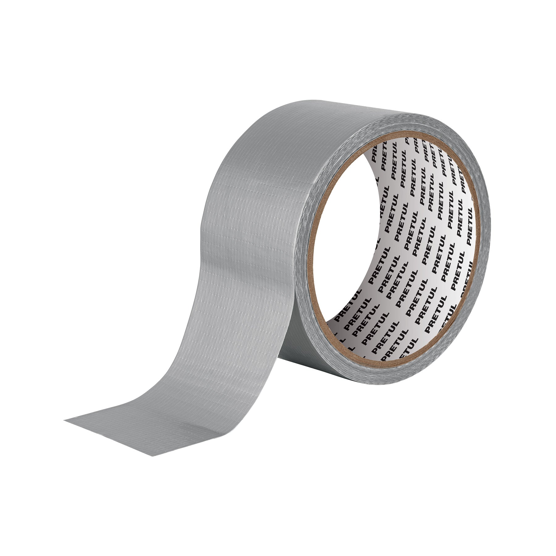 Cinta para ducto 10m x 48mm, espesor 0.16mm, Pretul, CDU-10P, 20528