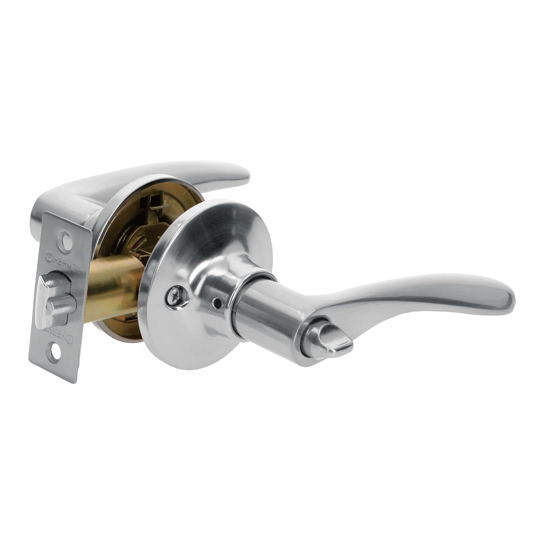 Cerradura manija "Milán" recámara cromo mate, cil metal