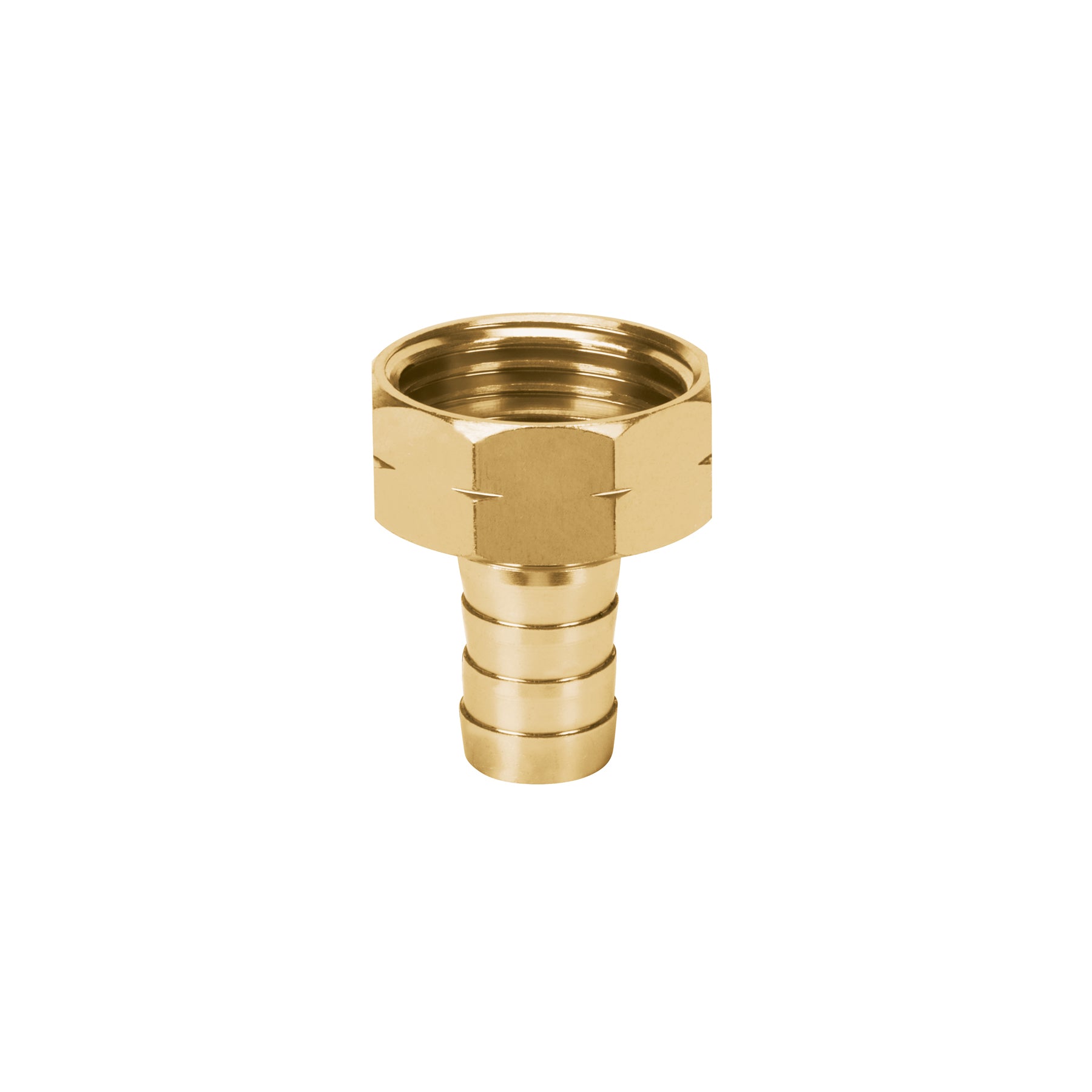 Conector 1/2" hembra de aluminio, Truper