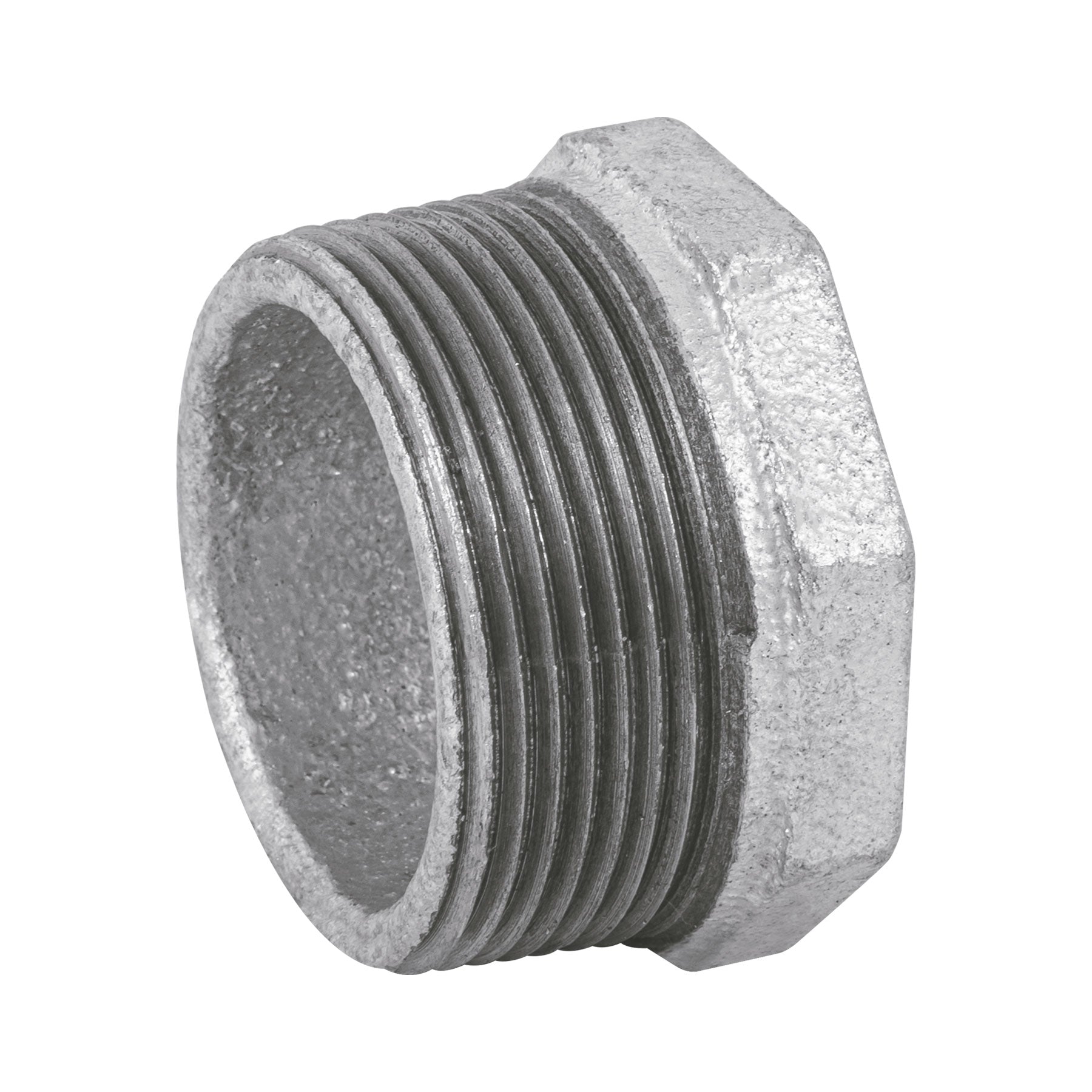 Reducción bushing acero galvanizado 1-1/2 x 1/2", Foset