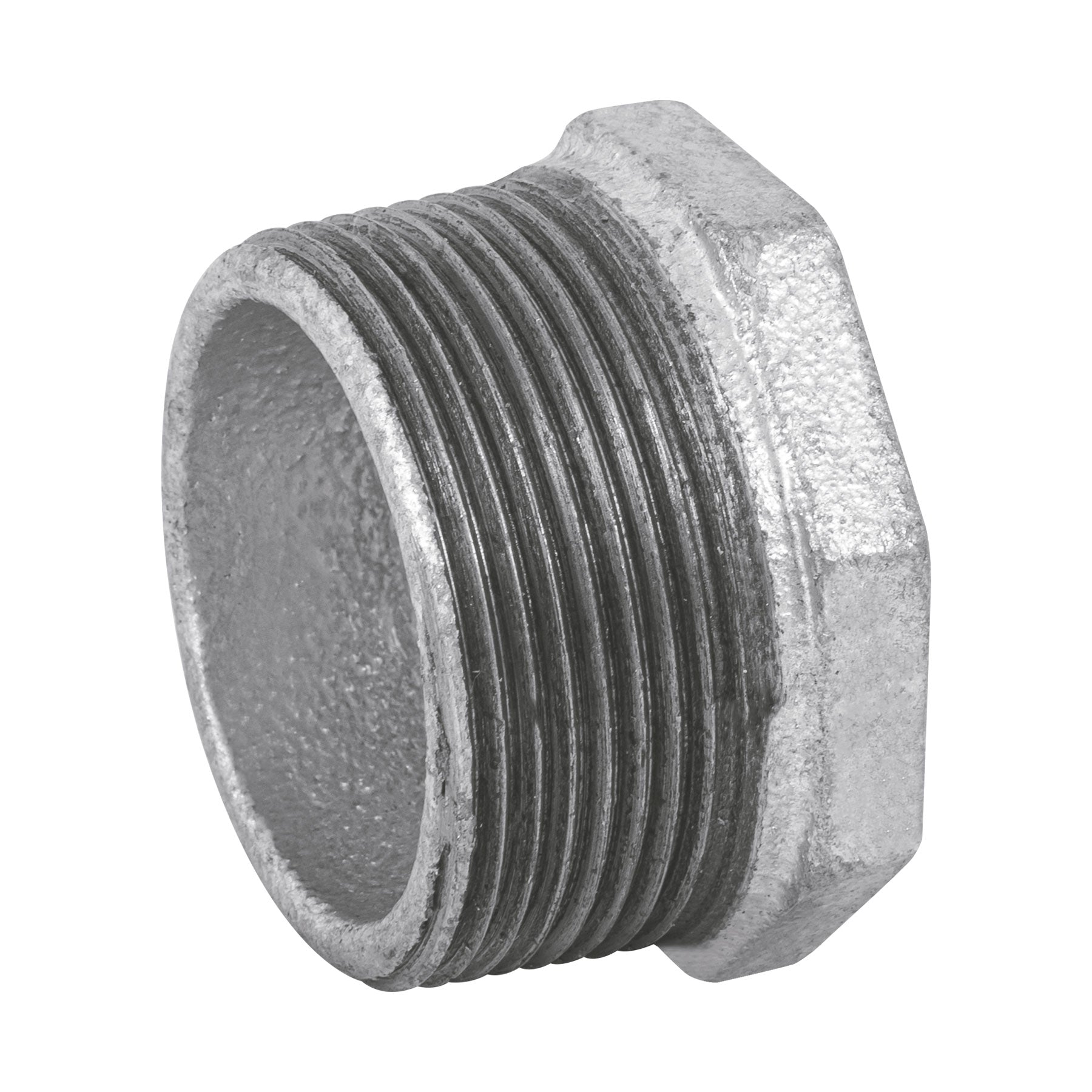 Reducción bushing acero galvanizado 1-1/2 x 3/4", Foset