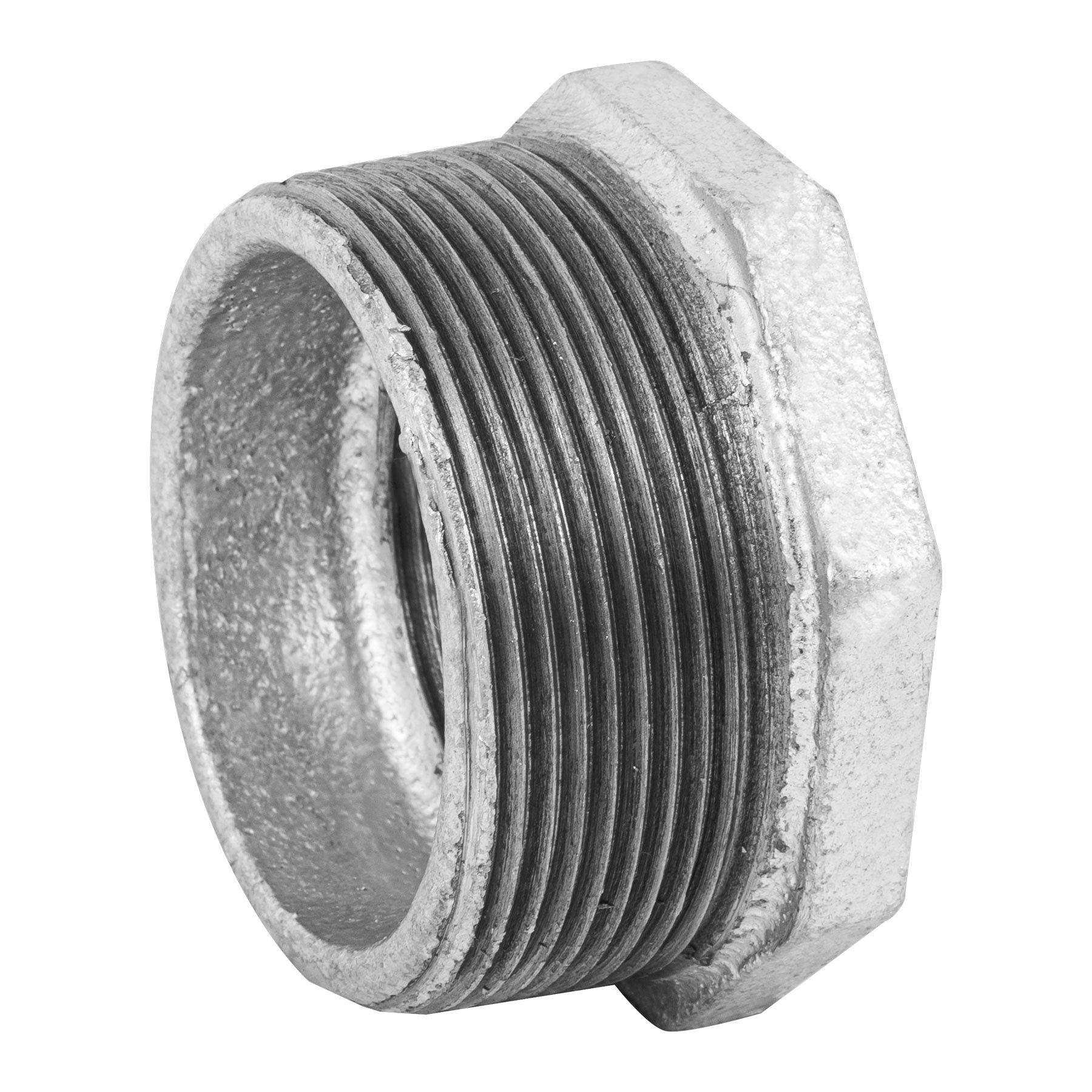 Reducción bushing acero galvanizado 2 x 1-1/4", Foset