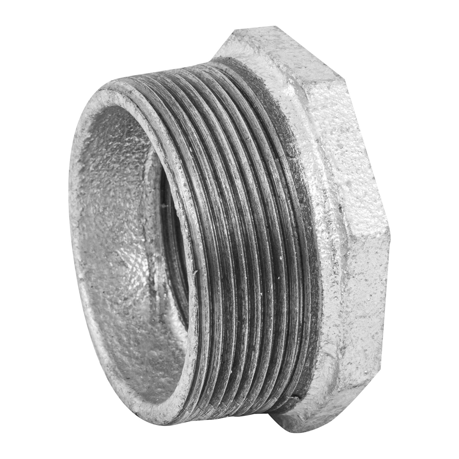 Reducción bushing acero galvanizado 2 x 1-1/2", Foset