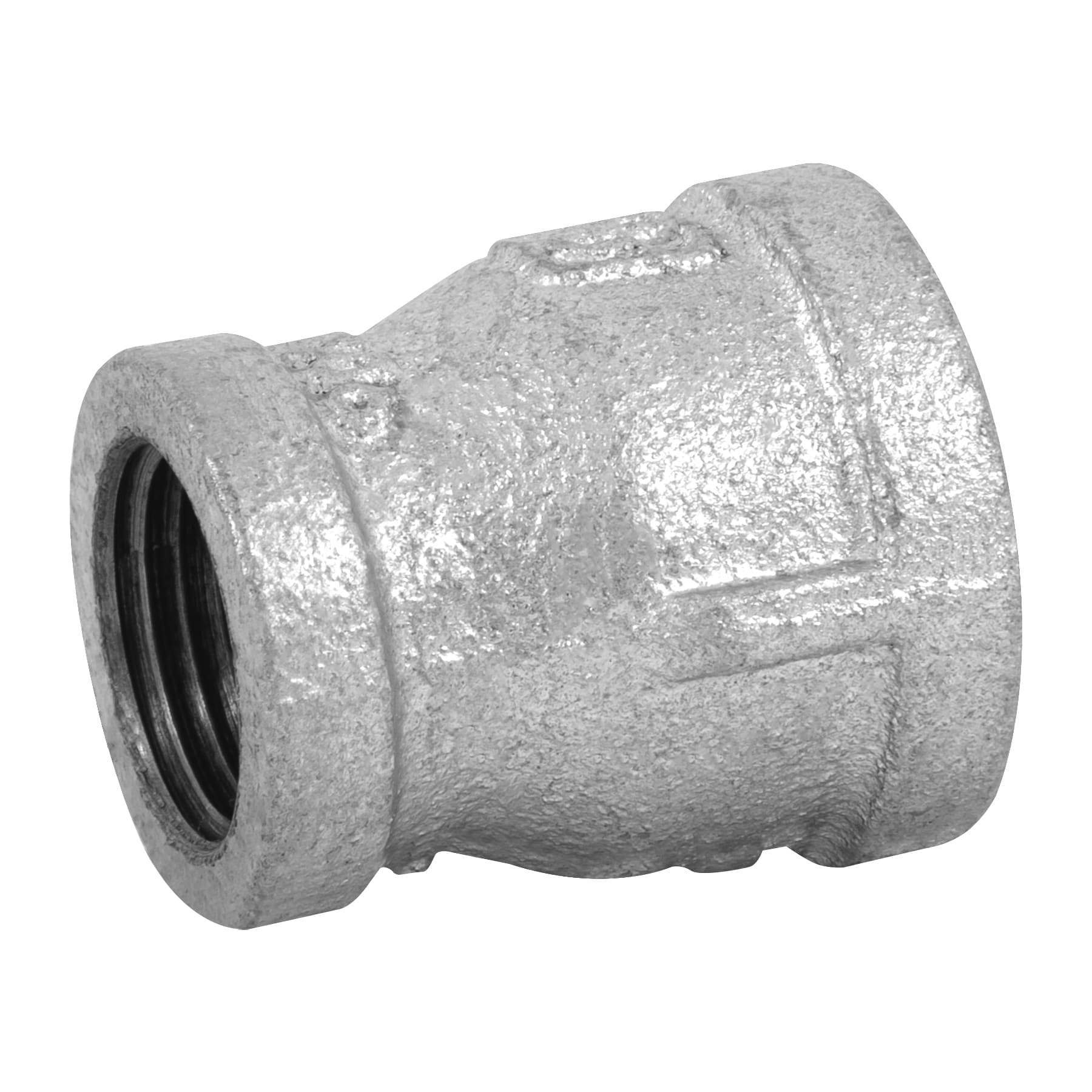 Reducción campana acero galvanizado 3/4" x 1/2", Foset