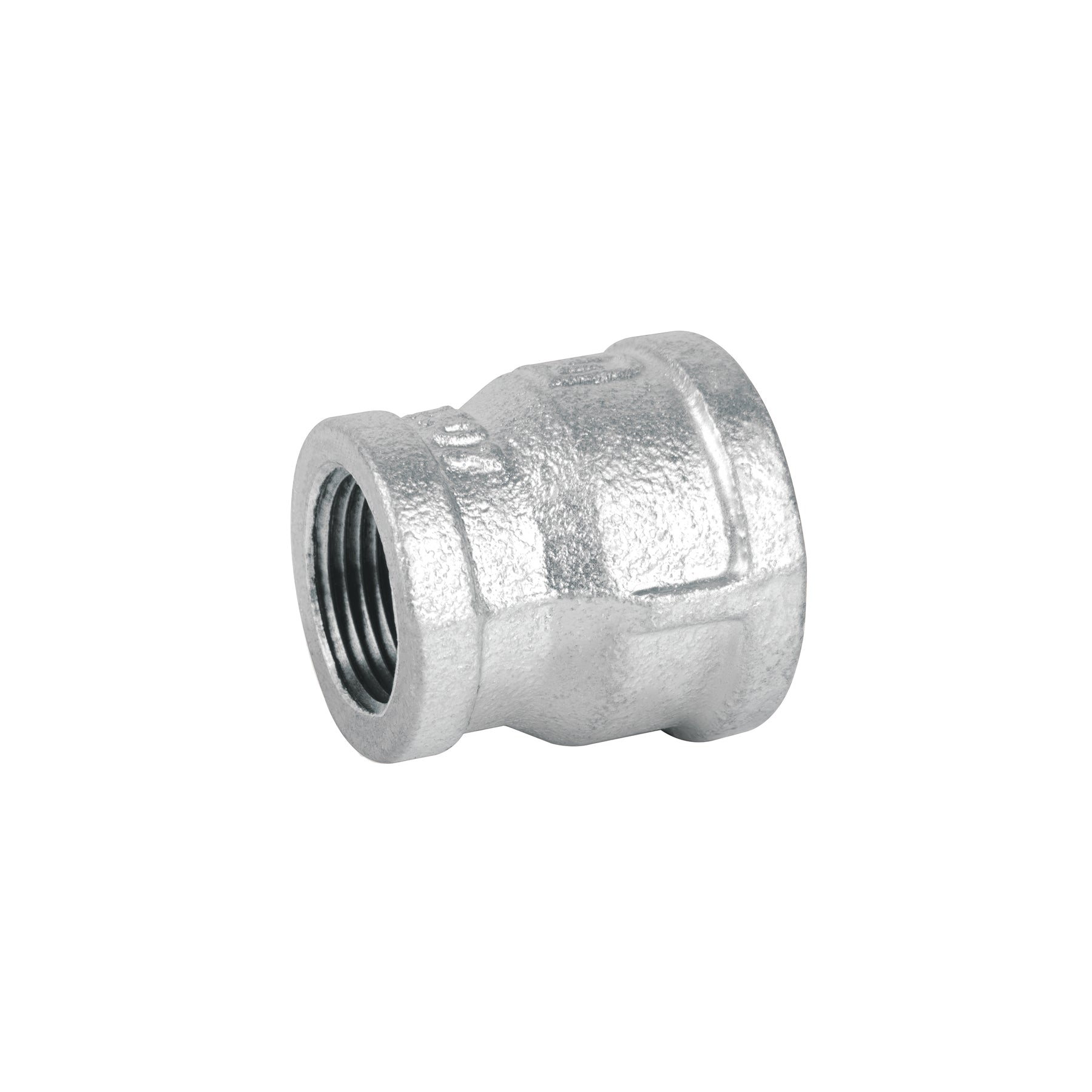 Reducción campana acero galvanizado 1" x 3/4", Foset