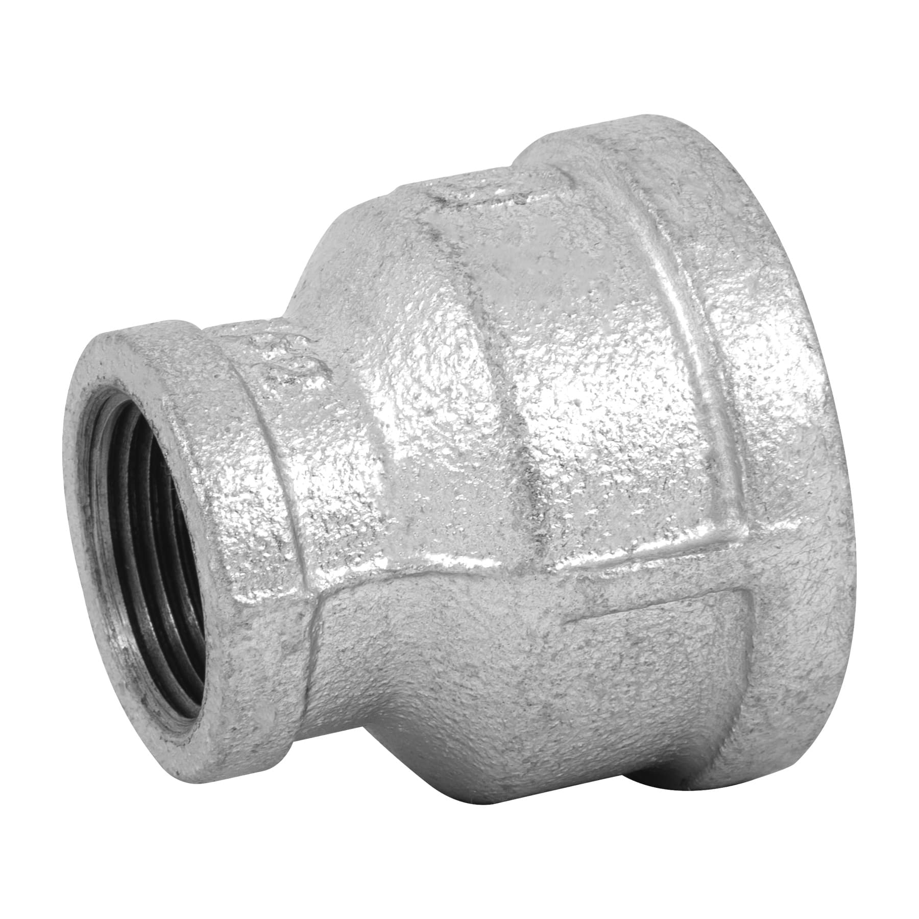 Reducción campana acero galvanizado 1-1/4" x 3/4", Foset