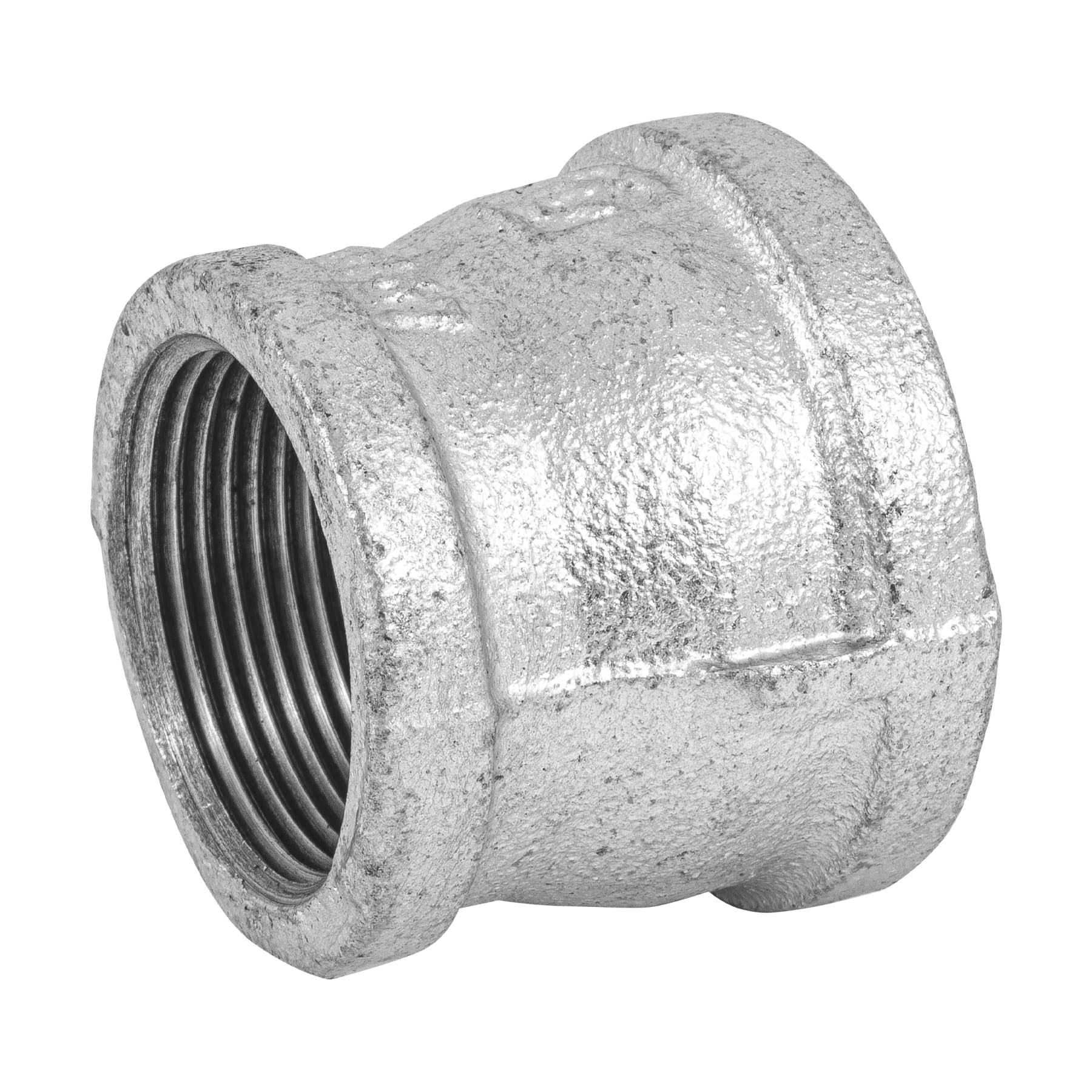 Reducción campana acero galvanizado 1-1/2"x1-1/4", Foset