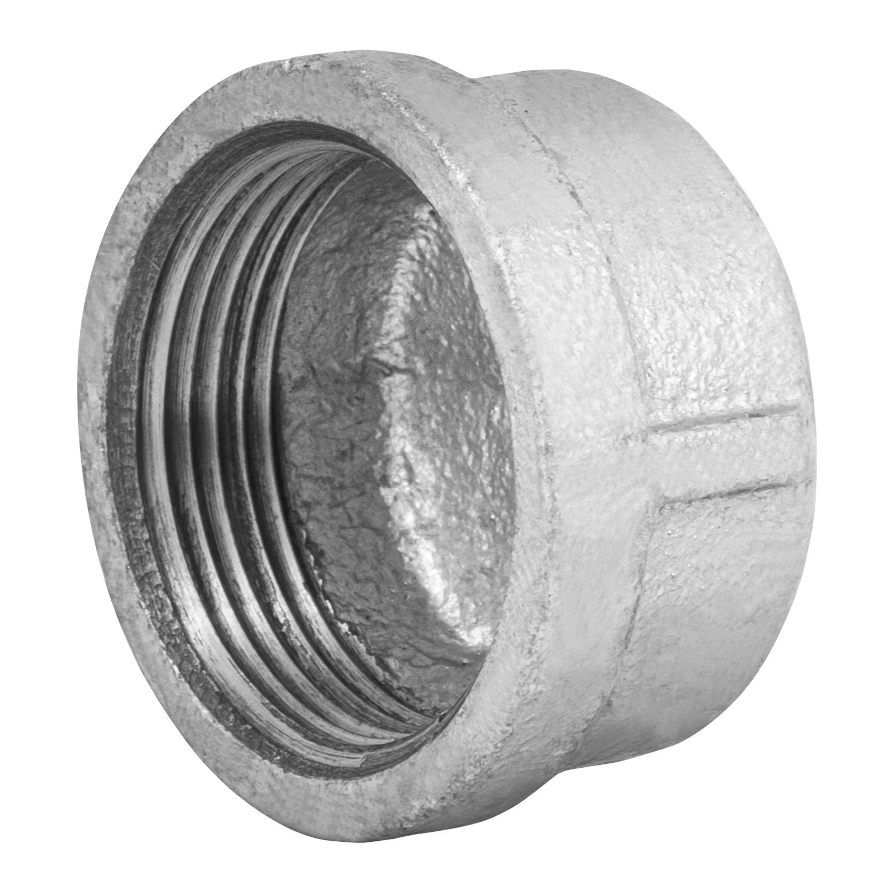 Tapón hembra 1-1/4" de acero galvanizado, Foset