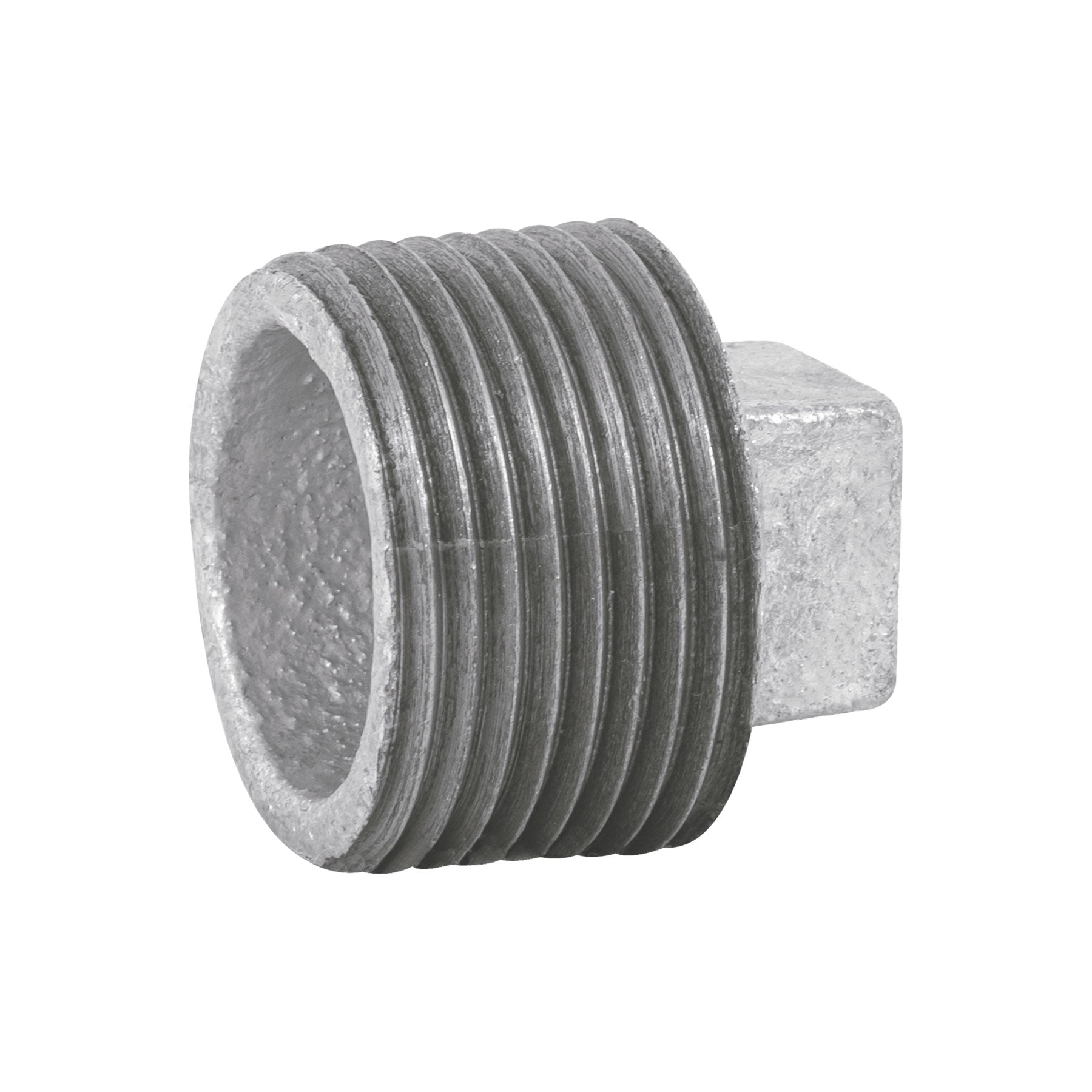 Tapón macho 1" de acero galvanizado, Foset