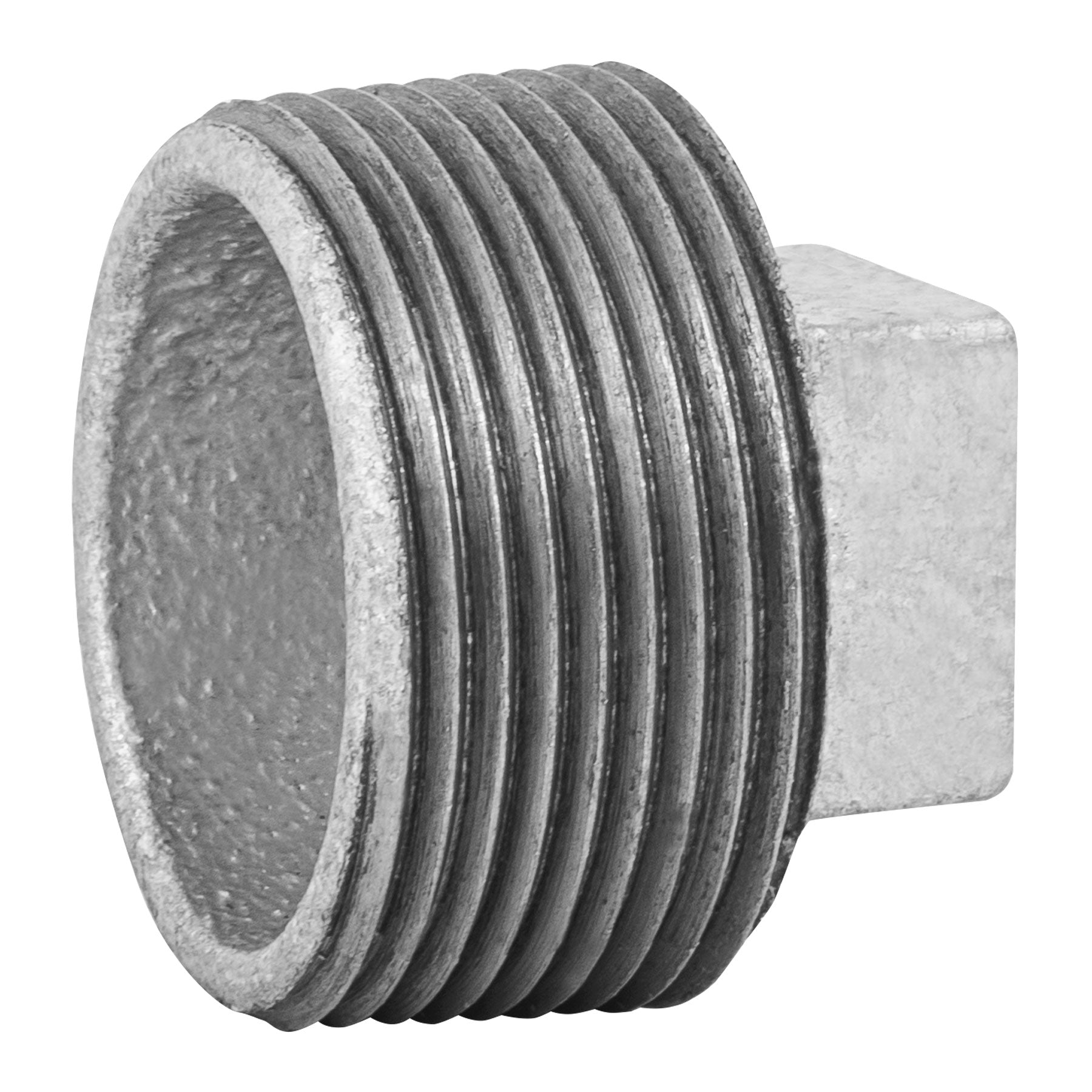 Tapón macho 1-1/4" de acero galvanizado, Foset